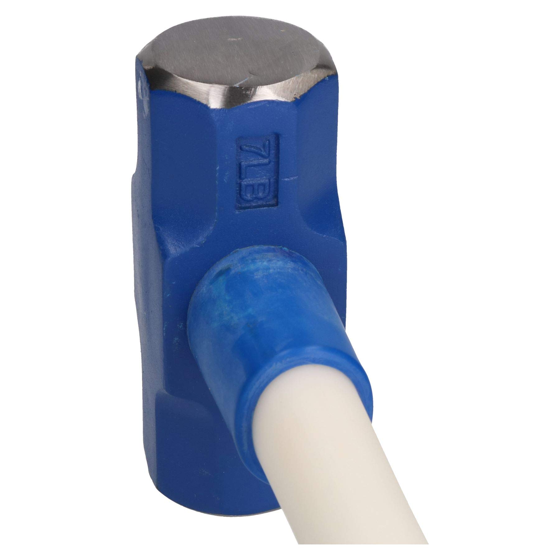 3.2Kg (7Lb) Fiberglass Sledge Hammer with TPR Grip - Heavy Duty Demolition Tool for Construction, Post Driving & Home Renovation Projects