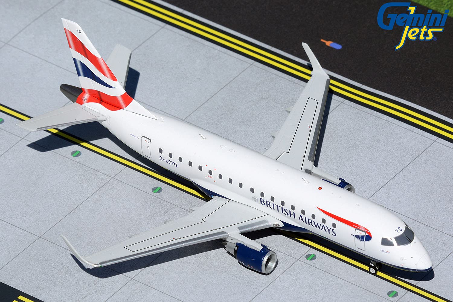 Gemini 200 G2BAW560 British Airways Cityflyer Embraer 170 G-LCYG 1:200 Scale Diecast Model Airplane - Perfect for Aviation Collectors, Display Cabinets & Flight Simulation Enthusiasts