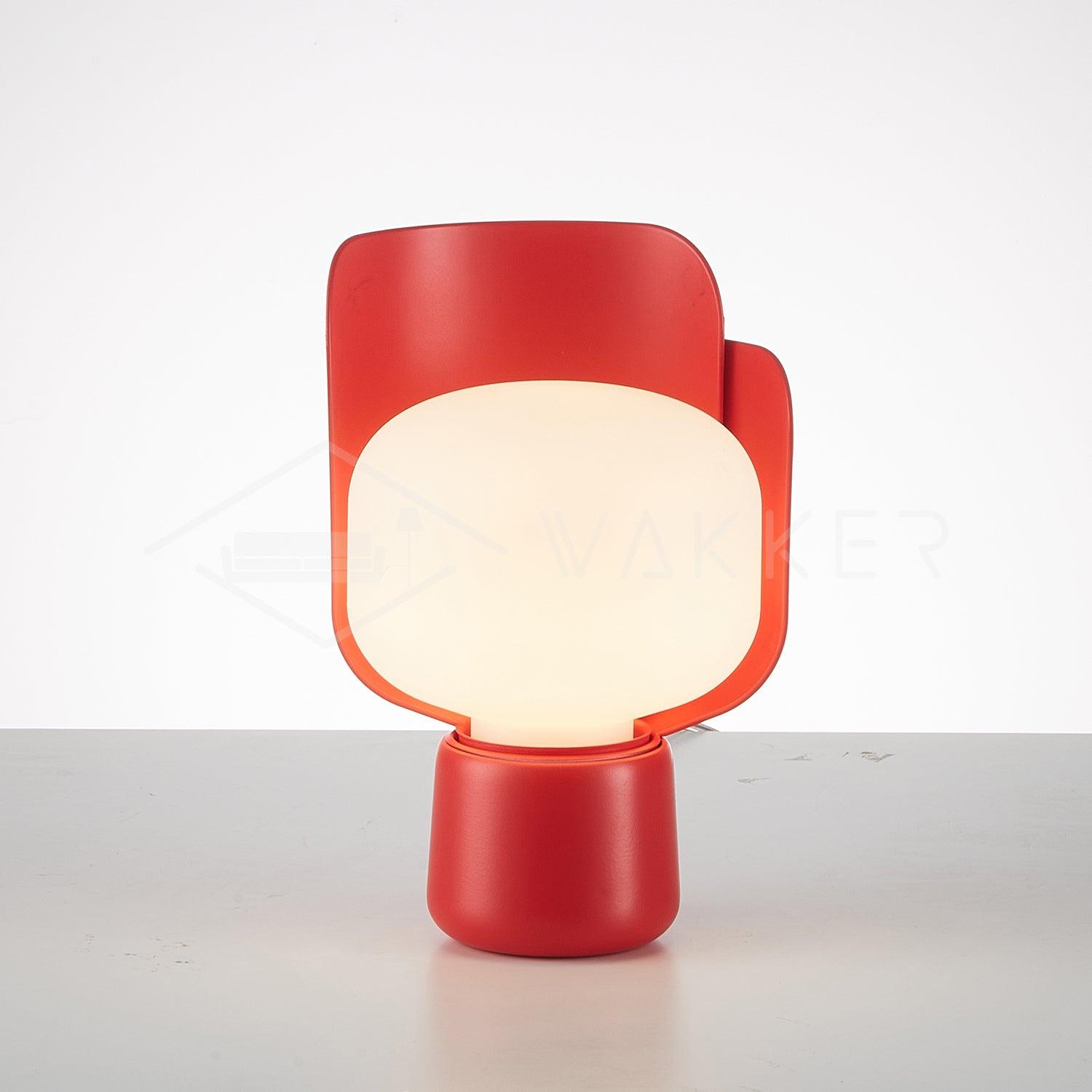 Elegant Petals Glass Table Lamp - Modern Home Decor for Bedroom, Living Room & Office - Soft Ambient Lighting for Relaxation & Cozy Atmosphere