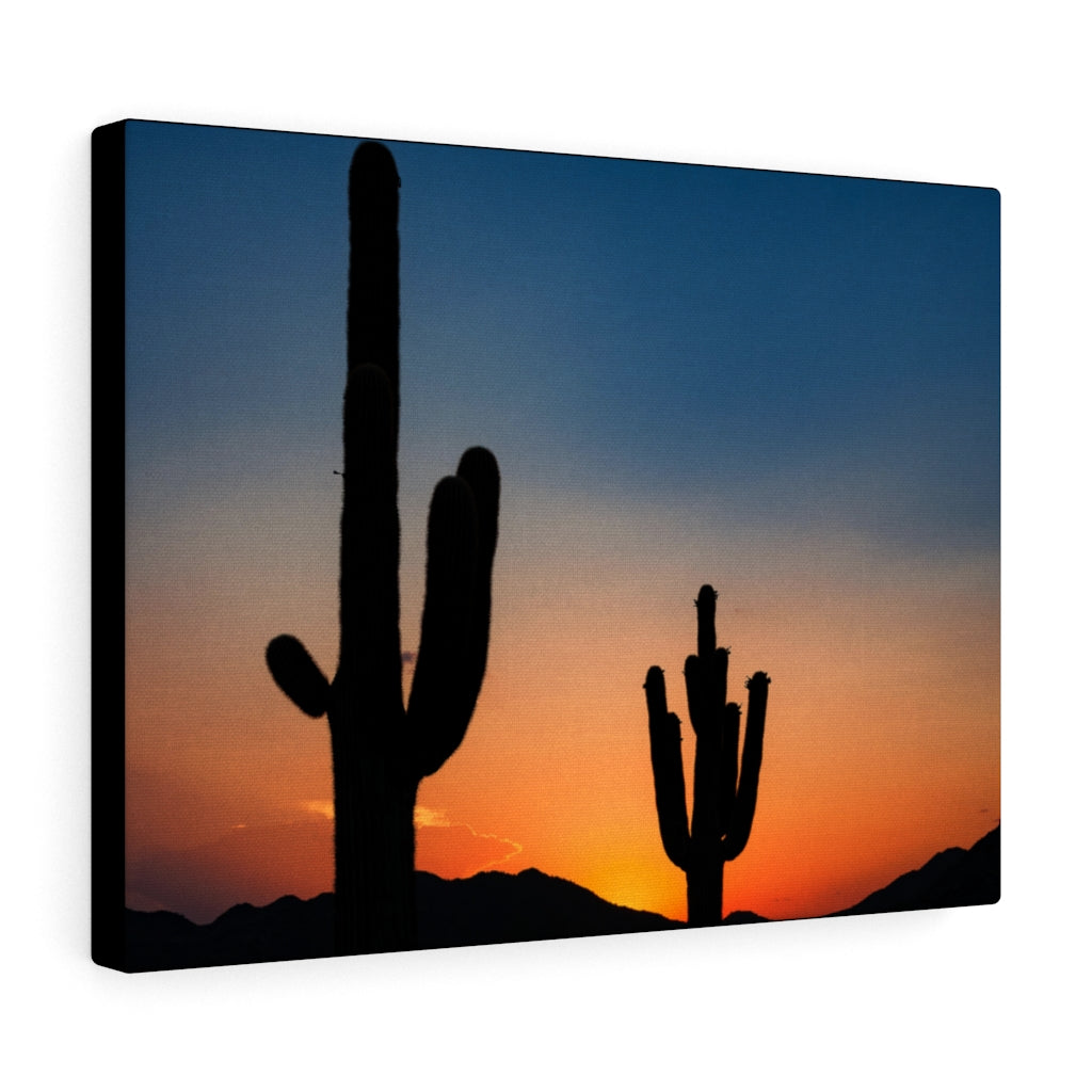 Desert Landscape Canvas Wall Art - Modern Home Decor for Living Room & Bedroom - Midwest Inspired Scenic Print
