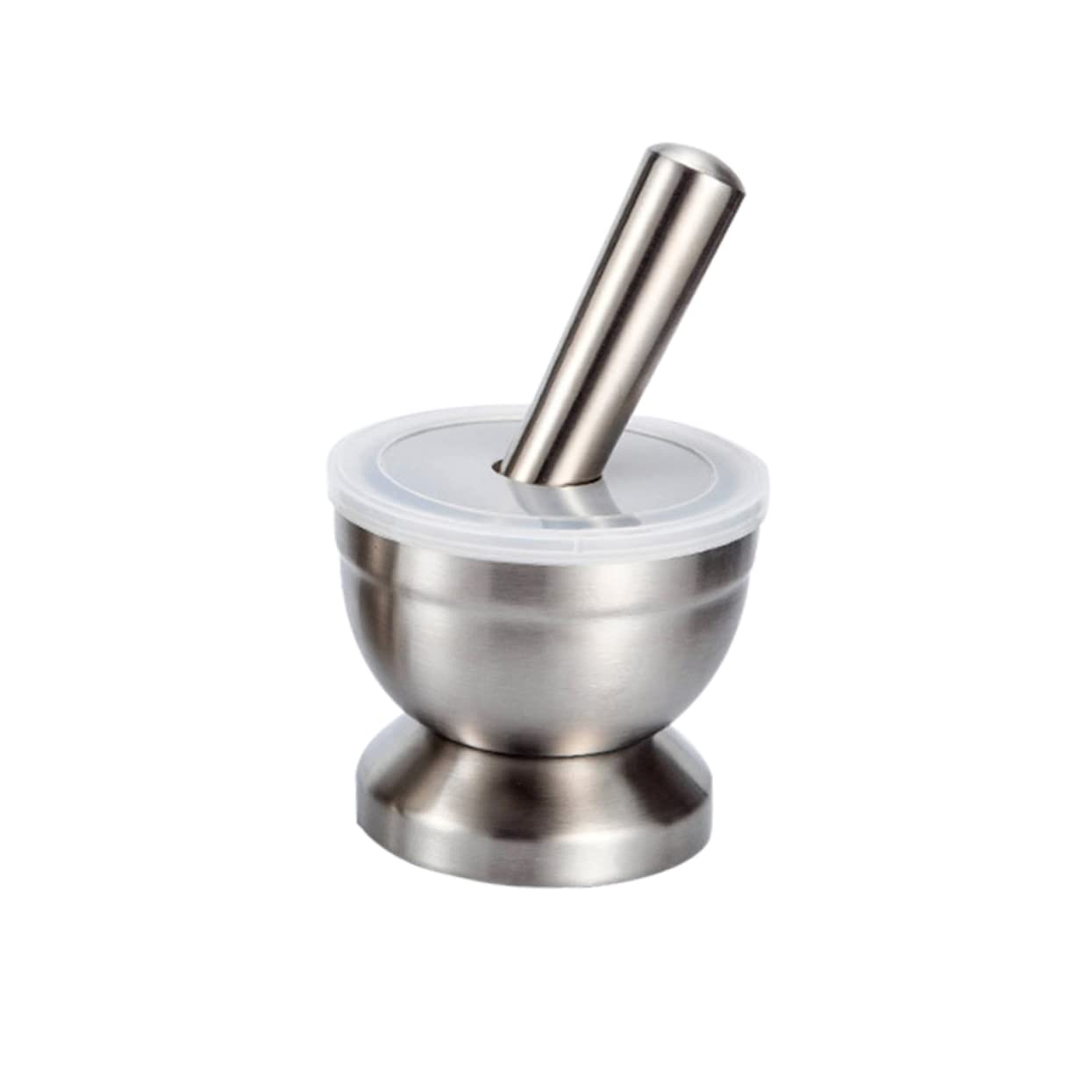 Premium 304 Stainless Steel Meat Tenderizer & Garlic Press - Multi-Function Kitchen Tool for Pounding, Mashing & Crushing Garlic, Meat, Herbs - Ideal for Cooking, Grilling & Meal Prep