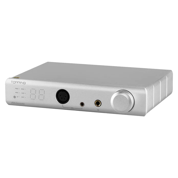 Topping A90 Discrete Balanced Headphone Amplifier - High-Fidelity Audio for Audiophiles & Studio Professionals | Perfect for Home Listening & Professional Recording Studios