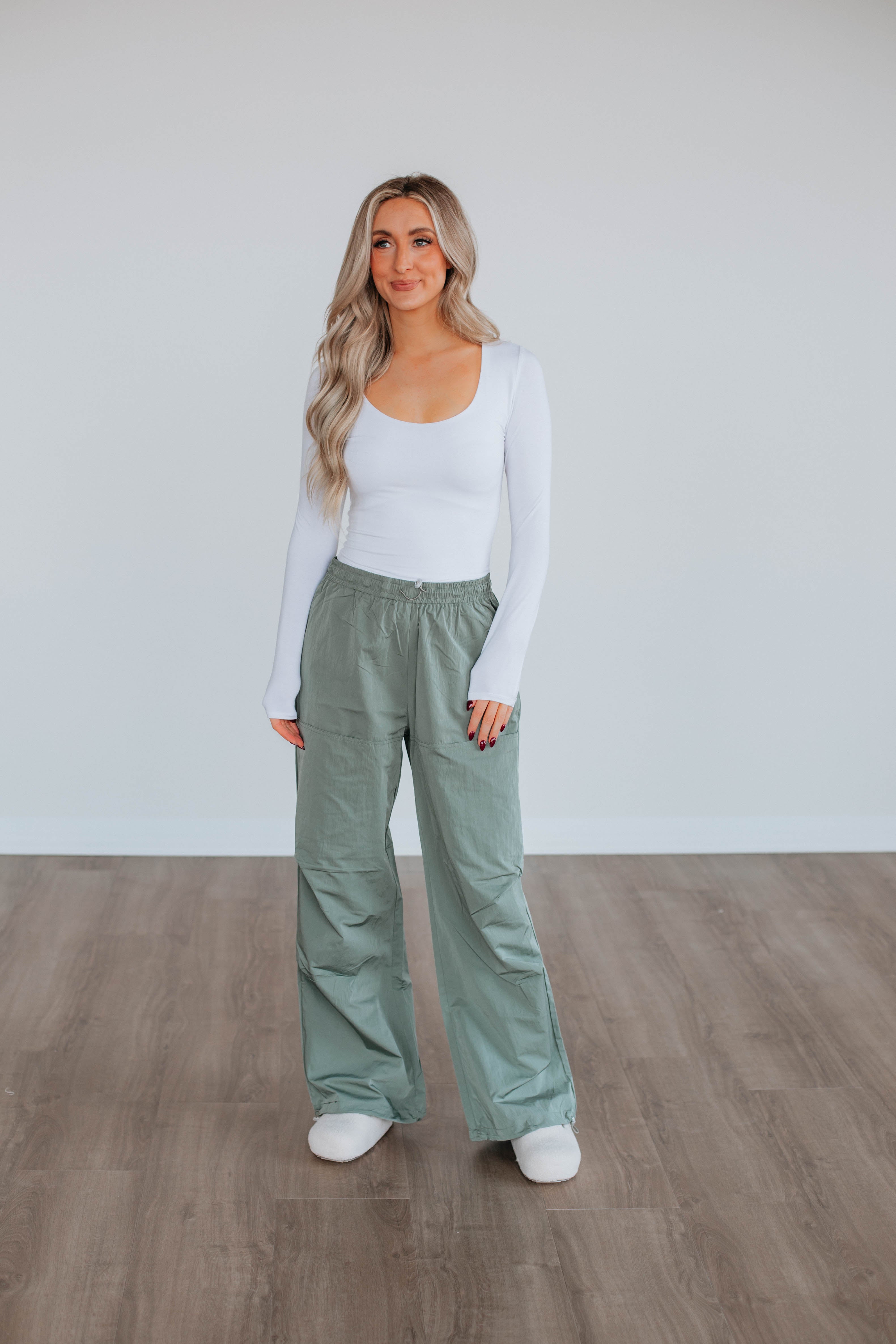 Lucky Draw Pants for Women - Trendy High Waisted Casual Trousers with Pockets | Perfect for Office, Travel & Everyday Wear
