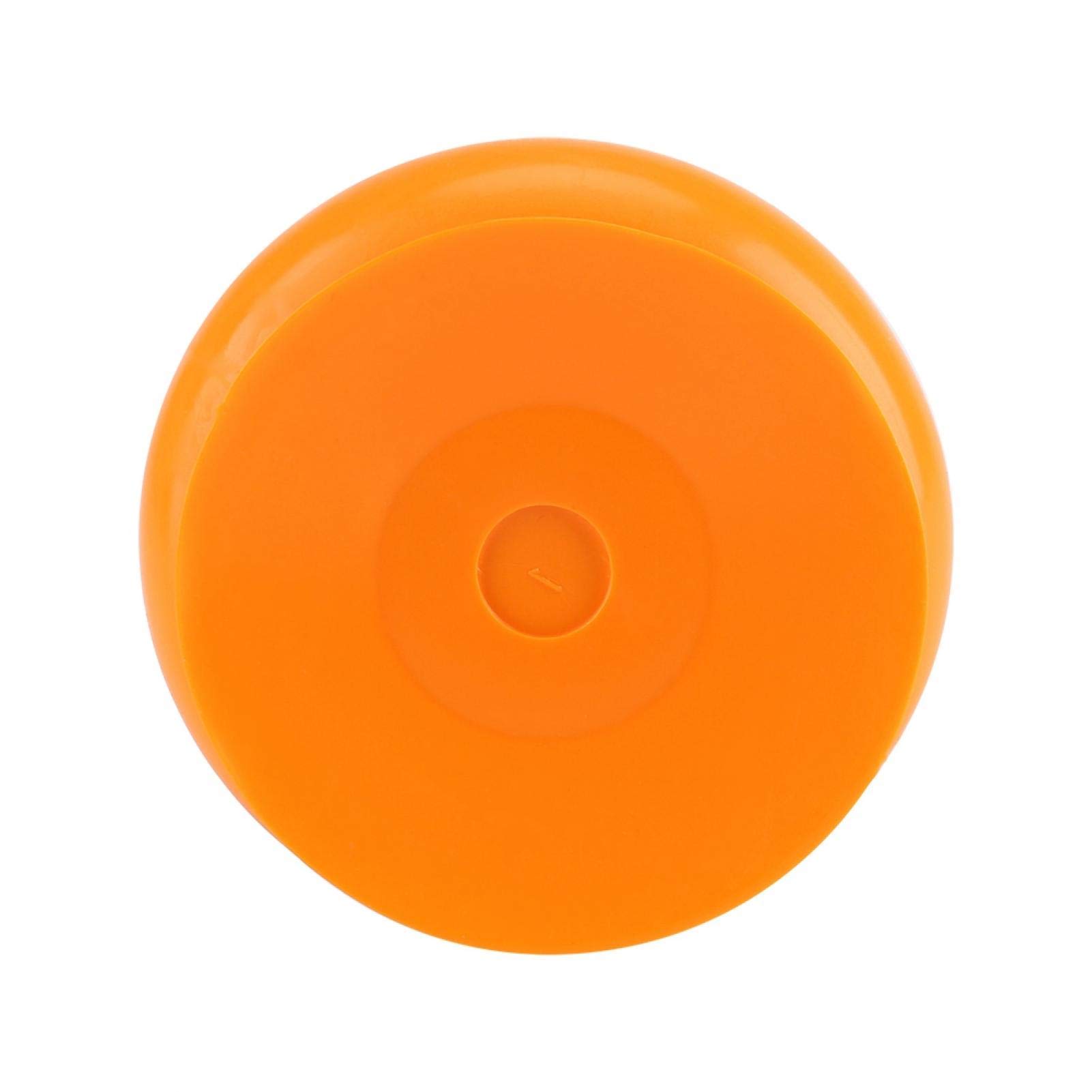 GLOGLOW Waterproof Shower Clock with Suction Cup - Digital Bathroom Clock for Wall, Window & Mirror - Orange - Perfect for Bathroom, Shower, Spa & Gym Use