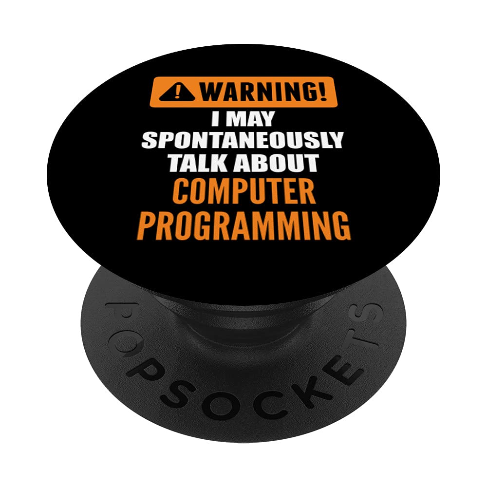 Customizable Computer Programming PopSockets Swappable PopGrip for Phones, Tablets, and Laptops - Perfect for Tech Enthusiasts and Coders