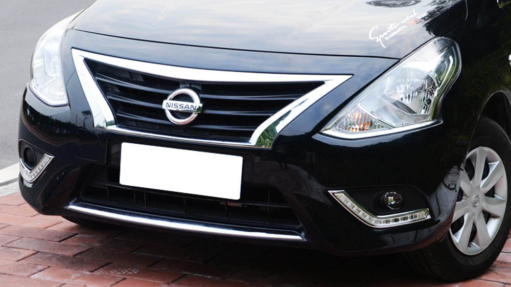 10 LED Direct Fit White Daytime Running Lights (DRL) for 2015-2019 Nissan Versa Sedan - Easy Installation & Bright Visibility for Daytime Safety Driving