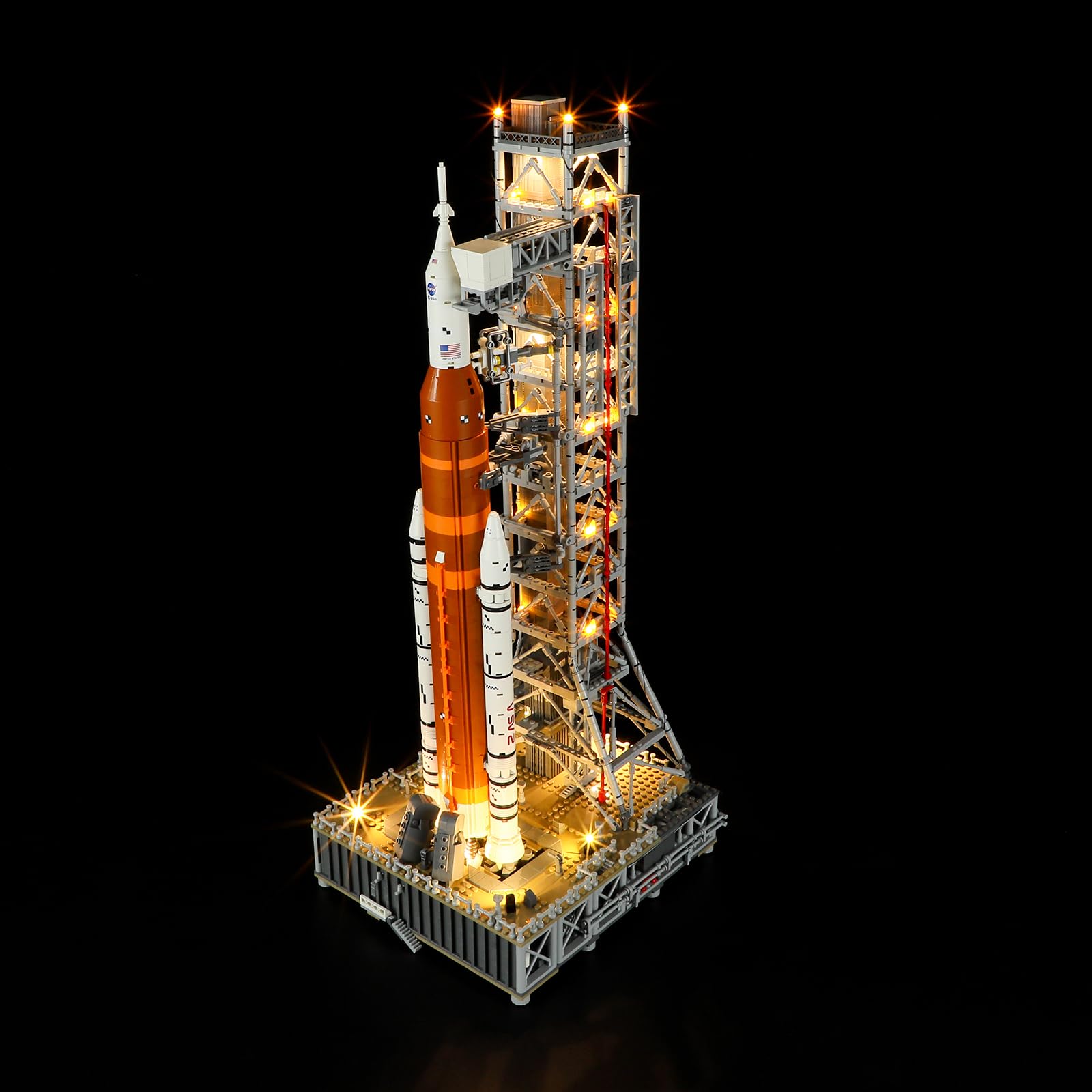 LIGHTAILING LED Light Kit for LEGO NASA Artemis Space Launch System 10341 - Compatible Building Blocks Model - DIY Lighting Set for LEGO Enthusiasts & Space Fans - Perfect for Home Decoration, Gifts, and Display Showcase