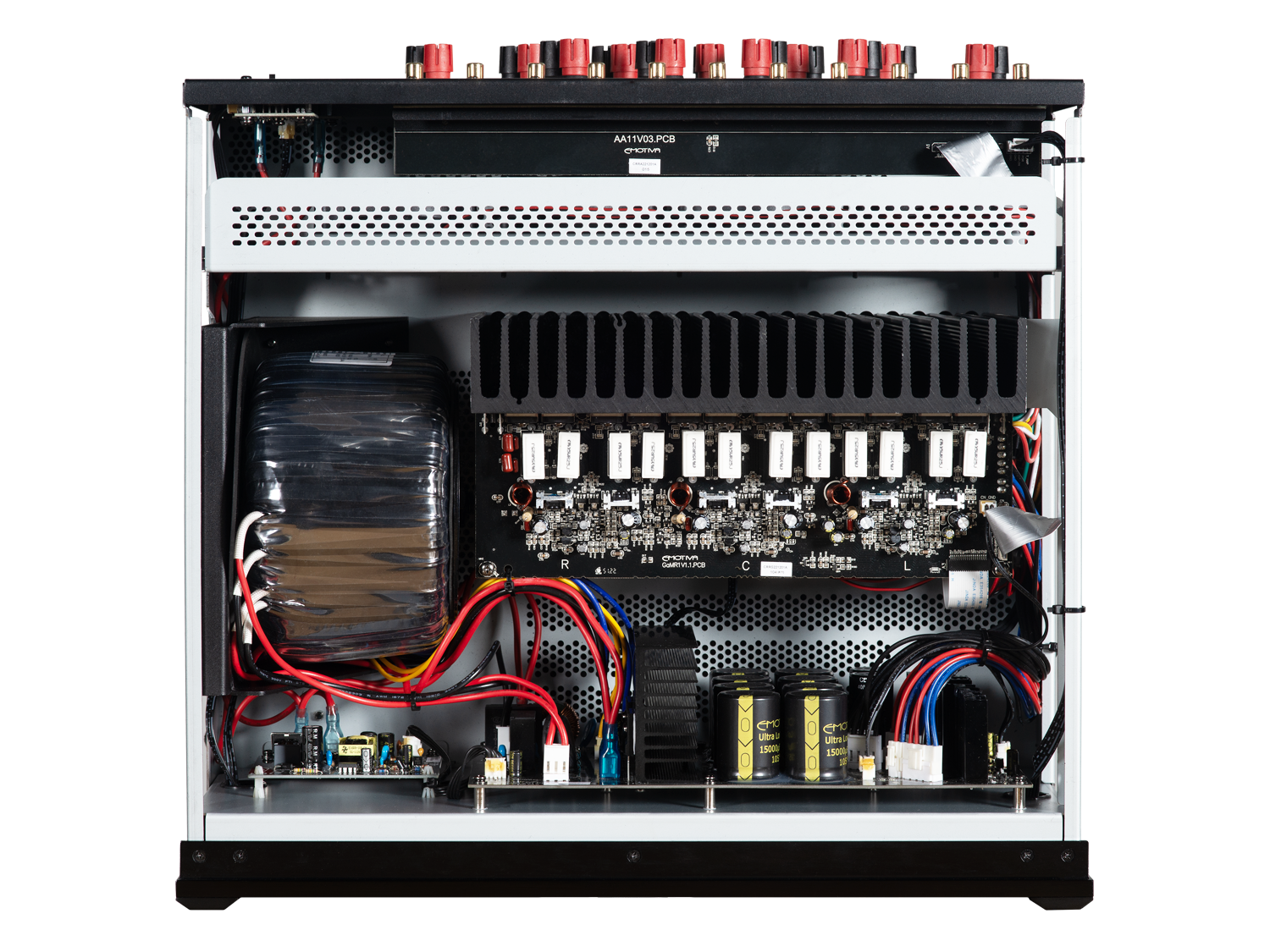 BasX A11 Eleven Channel Power Amplifier - High-Performance Home Theater & Multi-Zone Audio Amplifier for Movies, Music & Gaming