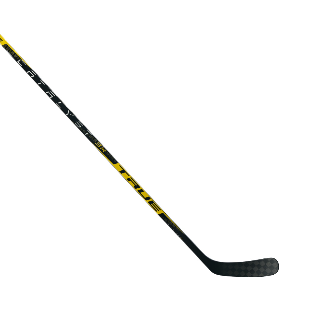 TRUE Catalyst 3X Intermediate Ice Hockey Stick - Lightweight Carbon Fiber Composite for Enhanced Performance - Perfect for Youth & Adult Players in Games & Practice Sessions