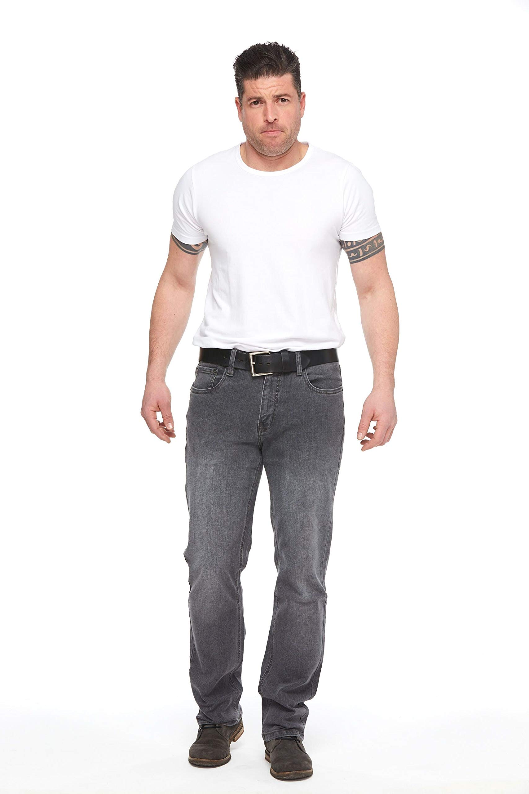 Best Men's Jeans for 2023 - Classic Fit, Stretch Denim, Comfortable & Durable - Perfect for Casual Wear, Work & Everyday Outfits