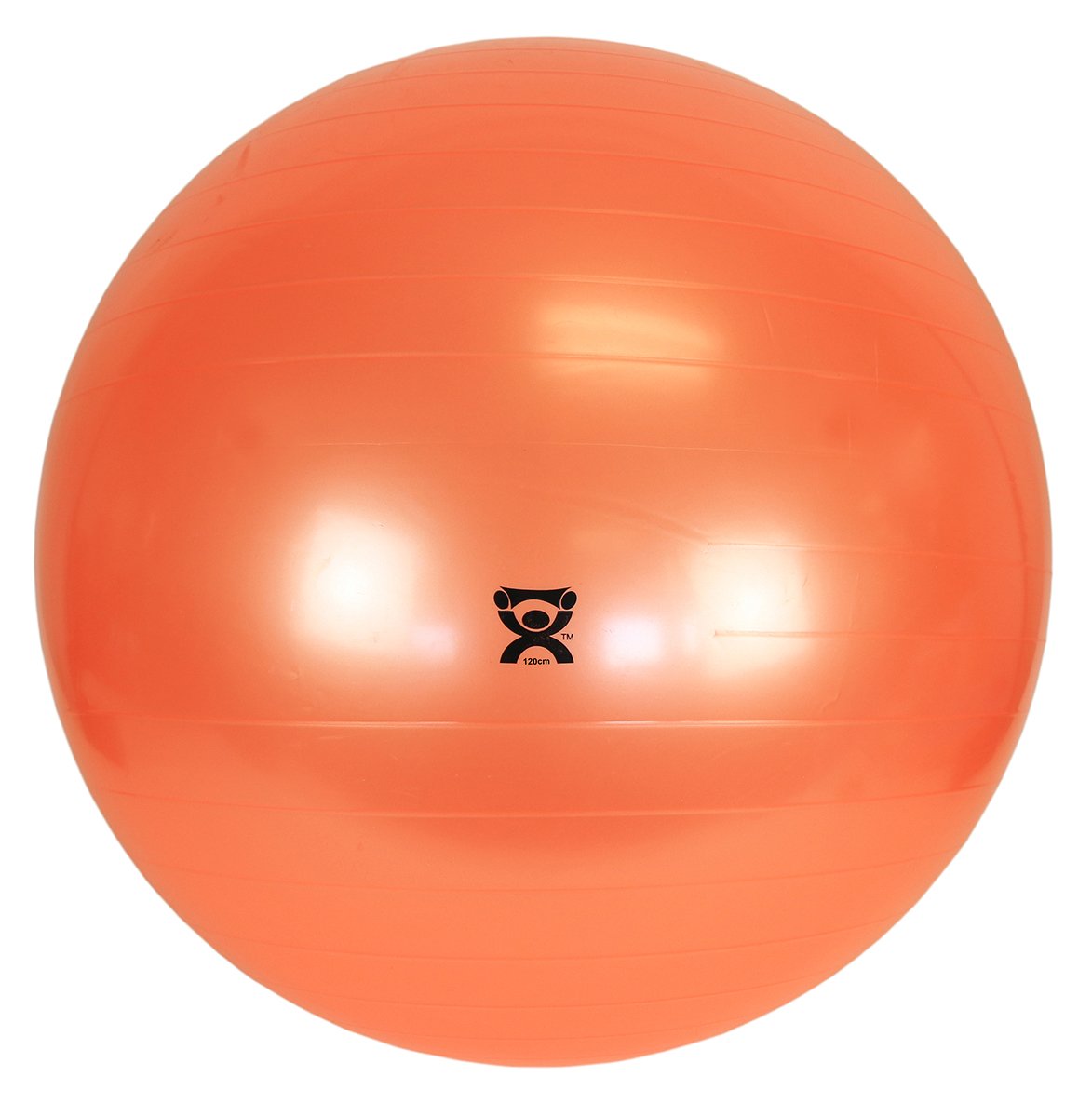**Cando 30-1800 Blue Non-Slip PVC Vinyl Inflatable Exercise Ball – 12