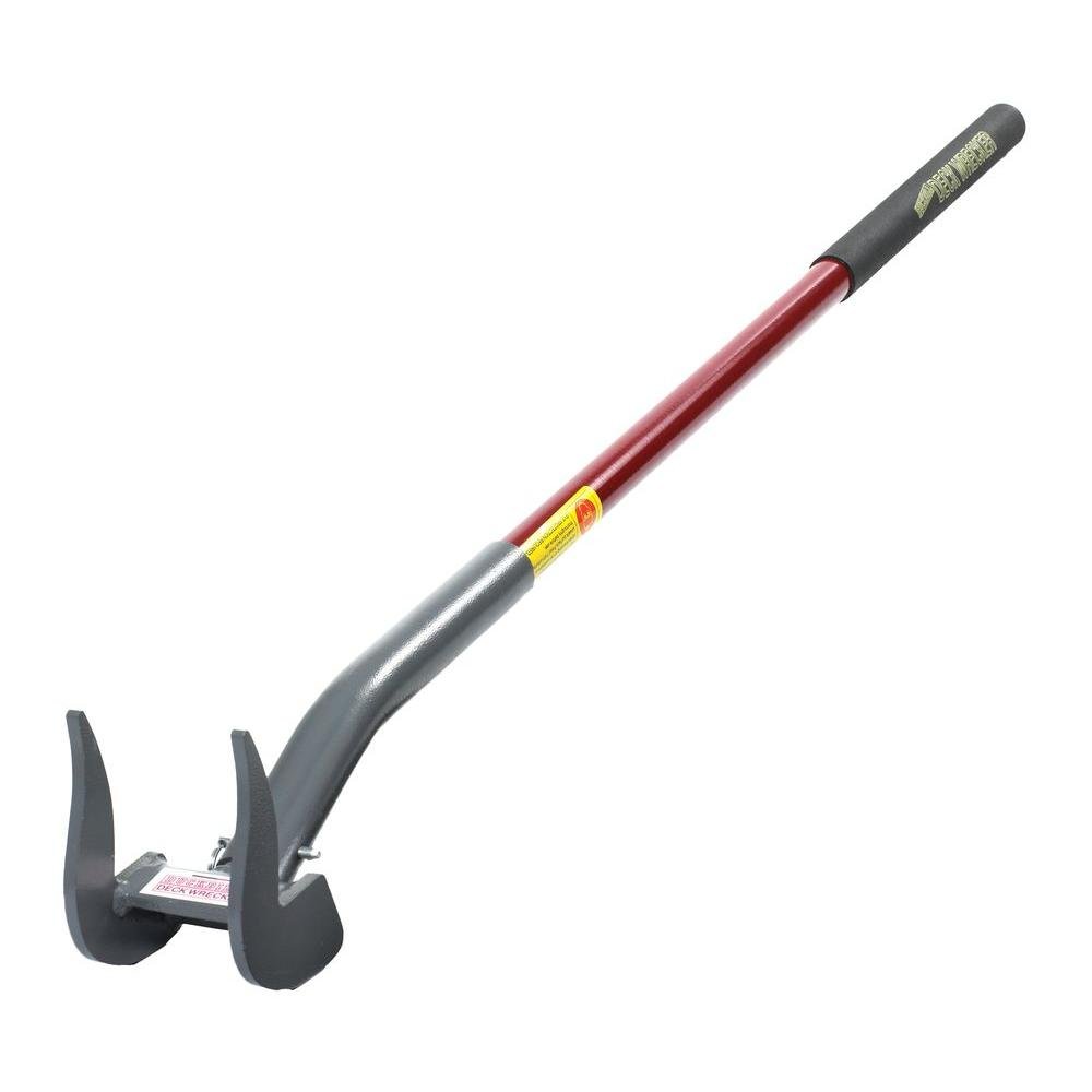 The Original Deck Wrecker - Heavy Duty Professional Pry Bar for Efficient Deck Board Removal | Power Tool for Tough Demolition Jobs | Perfect for Deck Builders, Contractors & DIY Home Renovation Projects