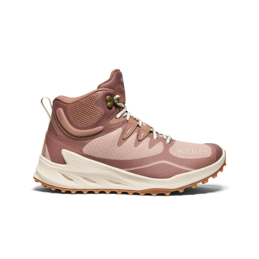 Women's Zionic Waterproof Hiking Boots - Warm Taupe/Birch | Lightweight & Durable for Outdoor Adventures, Trail Walking & Winter Hiking
