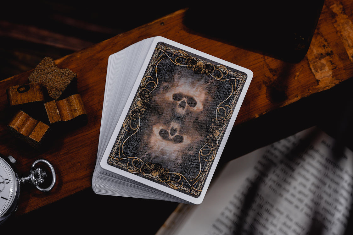 Ghost Stories Playing Cards - Spooky & Fun Card Game for Halloween Parties, Game Nights & Magic Tricks | Premium Quality Deck for Poker, Blackjack & Collectors