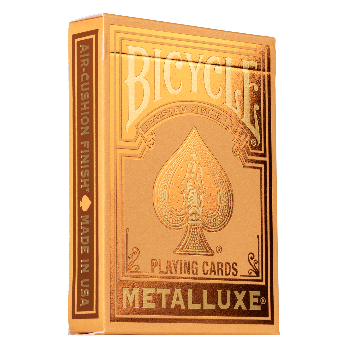 Premium Bicycle Metalluxe Playing Cards - Luxury Metallic Finish for Poker, Magic Tricks & Card Games - Perfect for Casino Nights, Gifts & Collectors