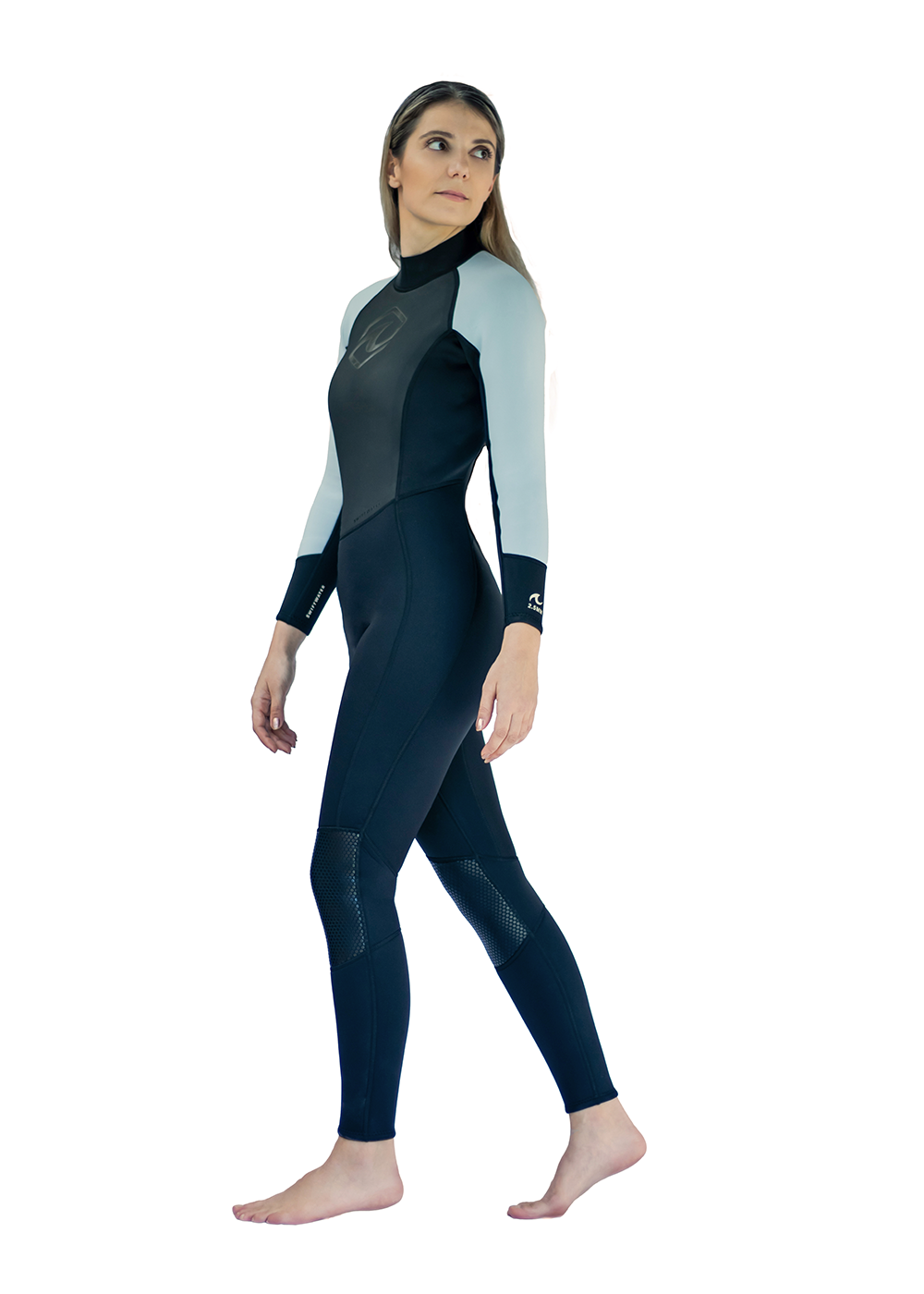 Swiftwater Women's 2.5mm Back Zip Steamer Wetsuit - Perfect for Surfing, Diving & Water Sports