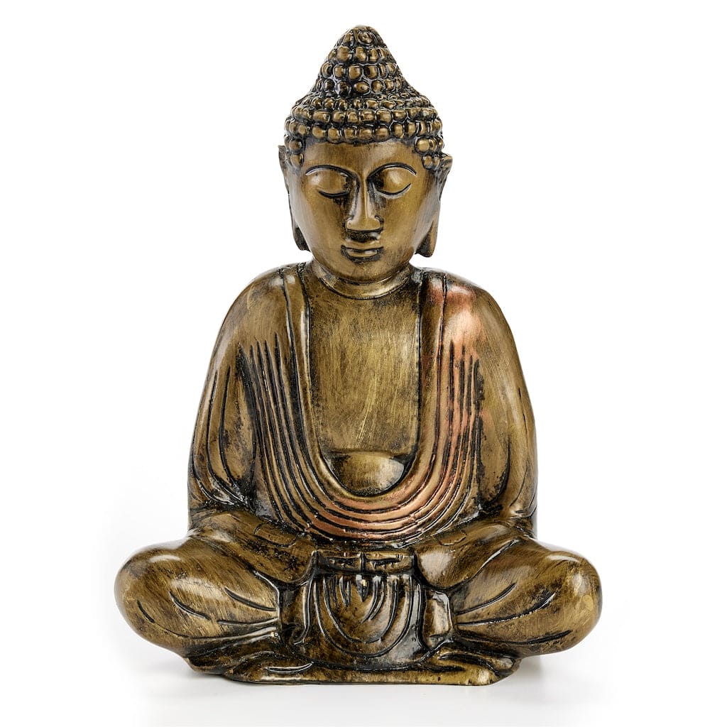 8 Inch Meditating Buddha Statue - Handcrafted Garden Decor for Outdoor & Indoor Zen Spaces - Perfect for Yoga, Meditation & Home Decor