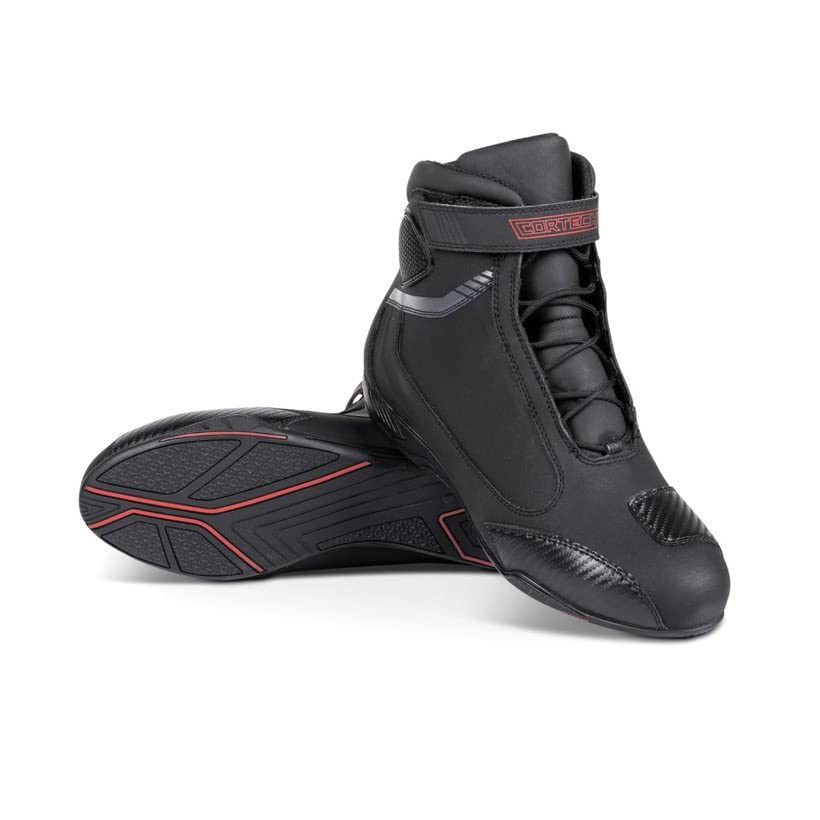 Cortech Men's Chicane WP Waterproof Motorcycle Shoes - Durable Riding Boots for Adventure & Commuting | Ideal for Touring, Cruising & Daily Wear
