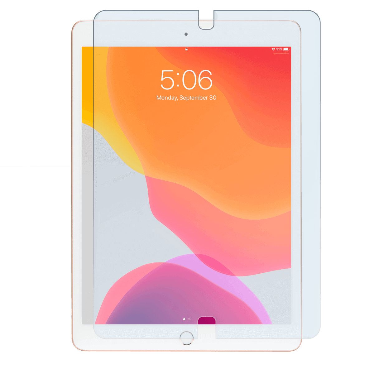 Premium Tempered Glass Screen Protector for iPad 10.2 Inch (9th/8th/7th Generation) - HD Clear, Anti-Scratch, Bubble-Free Installation - Perfect for Work, Study & Entertainment