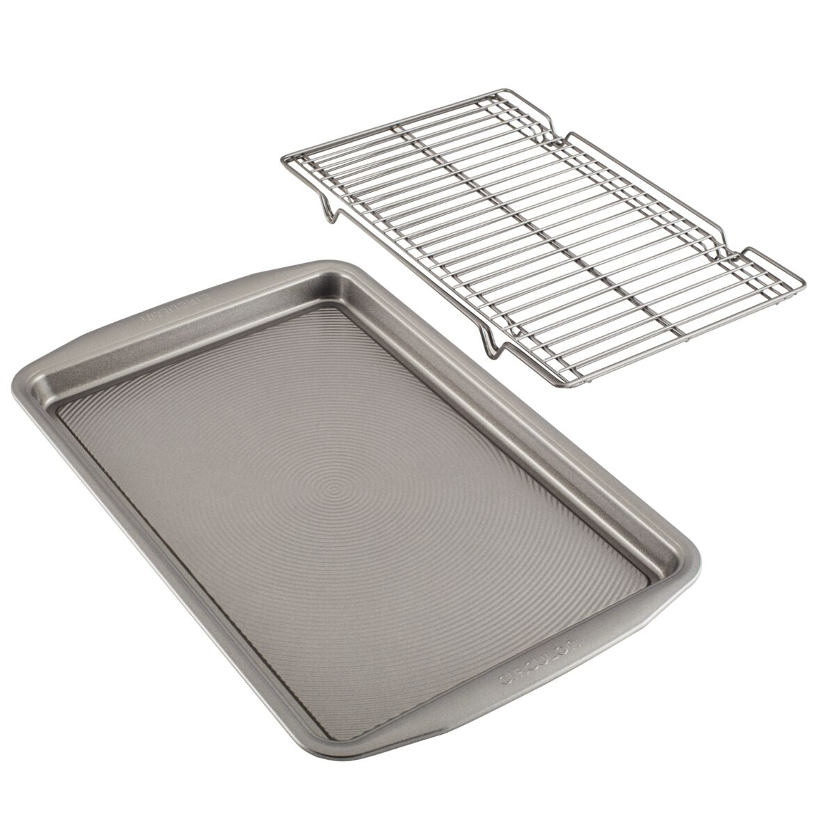 3-Piece Nonstick Bakeware Set - Baking Pans for Cakes, Cookies & Bread - Perfect for Home Bakers & Holiday Cooking