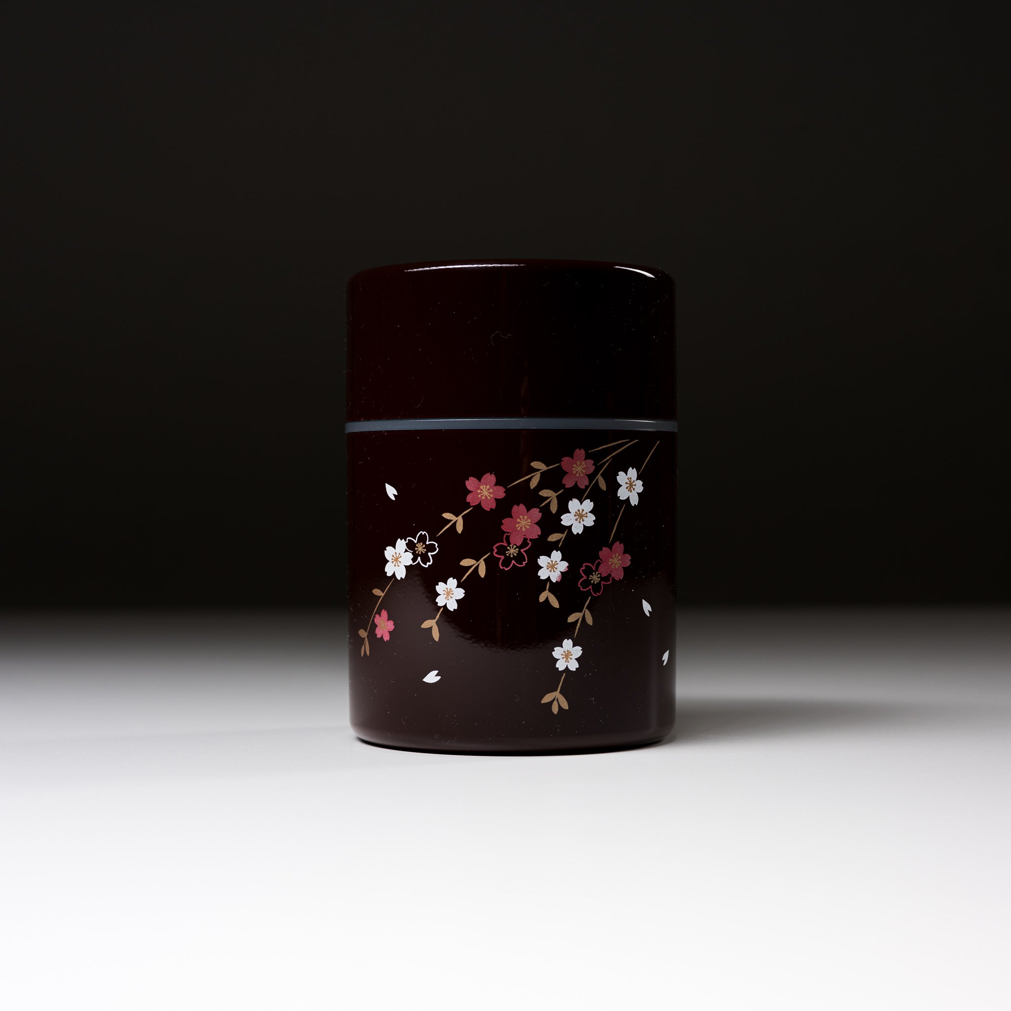 Premium Matcha Storage Container with Sakura Design - Airtight Tea Canister for Freshness - Perfect for Japanese Tea Ceremonies & Home Kitchens