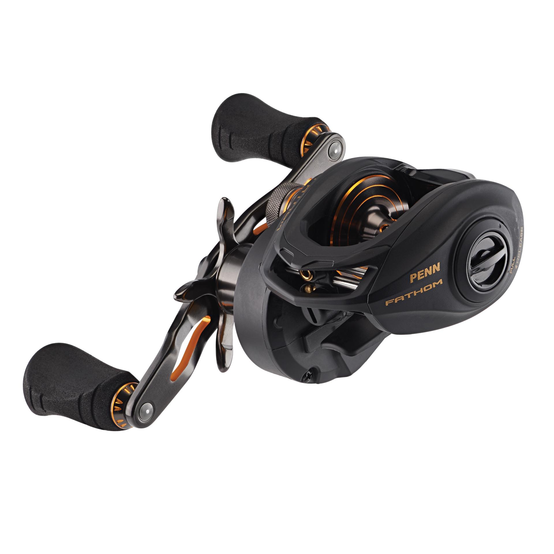 PENN Fathom™ Baitcast Fishing Reel - Saltwater & Freshwater Fishing Gear for Offshore, Inshore & Bass Fishing