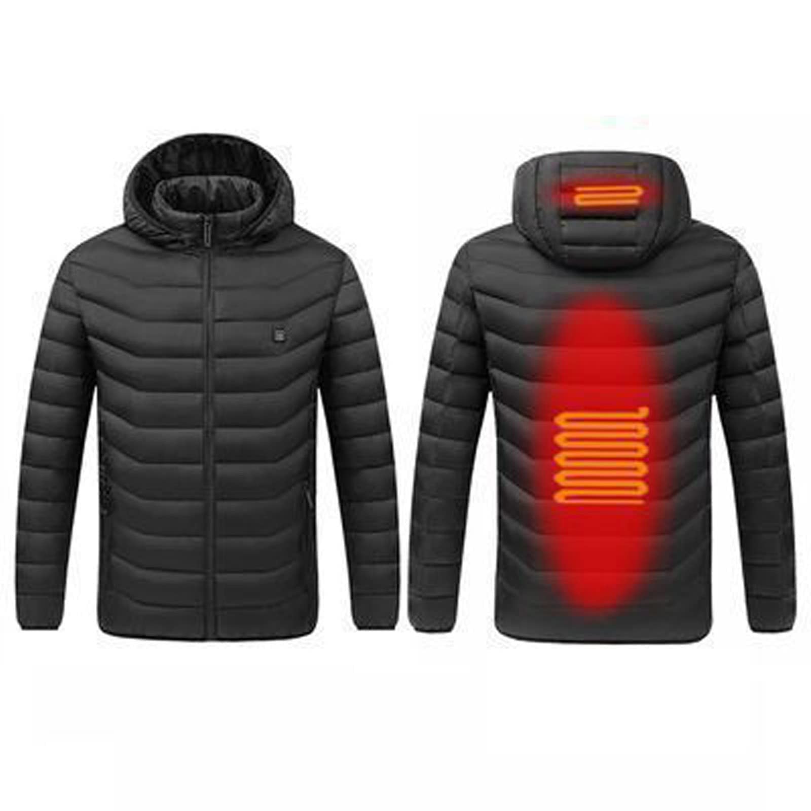 USB Heated Jacket for Men & Women - Winter Warm Lightweight for Outdoor