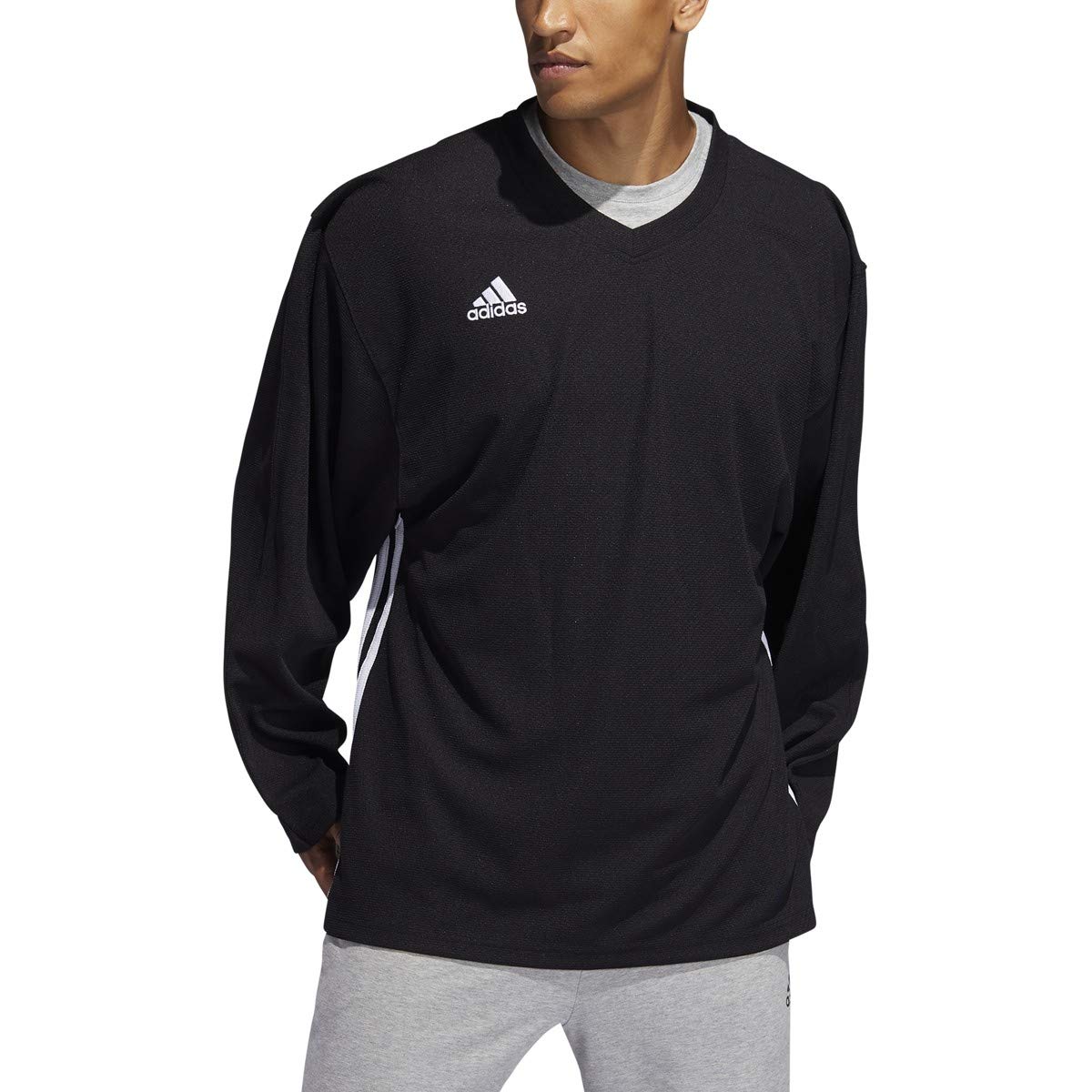 Adidas AdiTeam Men's Hockey Jersey - Official Performance Jersey for Ice Hockey & Street Hockey - Perfect for Games, Training & Fan Wear