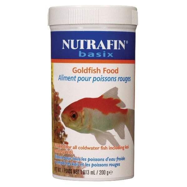 Nutrafin Basix Goldfish Food - Premium Flake Food for Goldfish with Essential Nutrients - Perfect for Aquariums, Fish Tanks & Pond Feeding