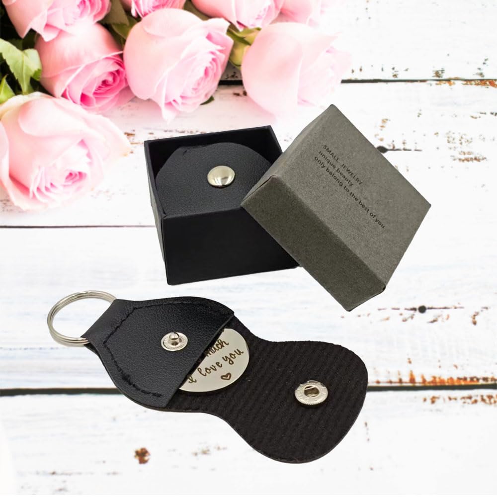 Heartfelt Pewter Pocket Tokens - 'Always Remember How Much I Love You' Keepsake | Romantic Love Token & Pocket Hug Gift for Boyfriend/Girlfriend | Perfect for Anniversaries, Long-Distance Relationships & Daily Encouragement