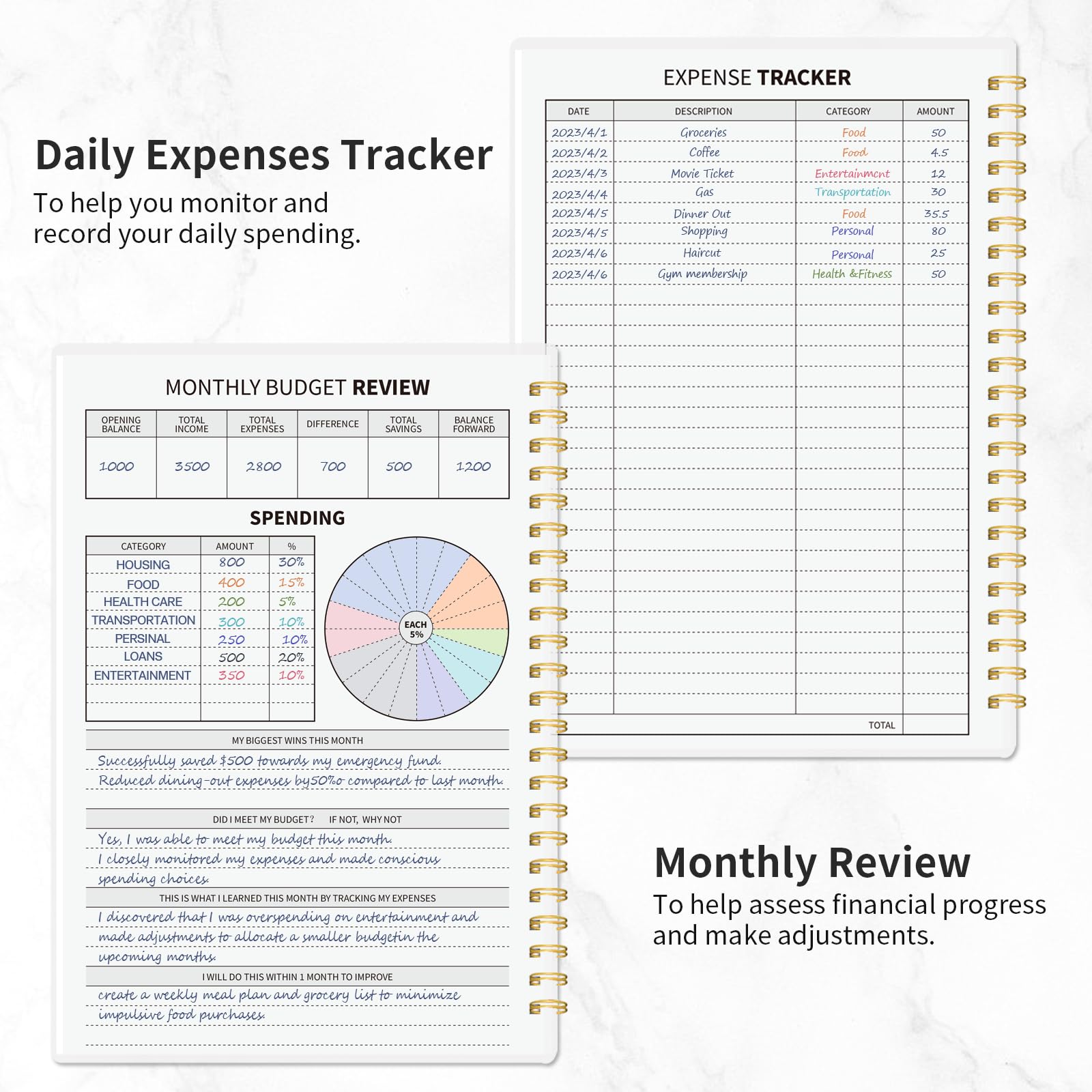 2025 Budget Planner & Monthly Bill Organizer - Financial Planner with Expense Tracker, Savings Goals & Income Management - Perfect for Personal Finance, Household Budgeting & Money Management | Great for Students, Families & Financial Planning Enthusiasts