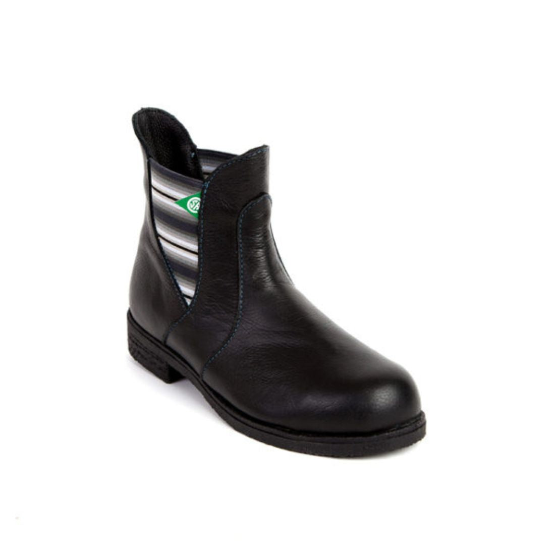 Featherlike Bunny II Women's 6 Steel Toe Slip-On Safety Work Boots - Black | Lightweight Comfort for Nurses, Warehouse & Construction Workers