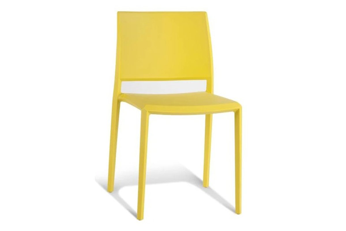 MS Hospitality Volto Side Chair - Modern Dining Chair for Restaurants, Cafes & Home - Comfortable & Stylish Seating Solution
