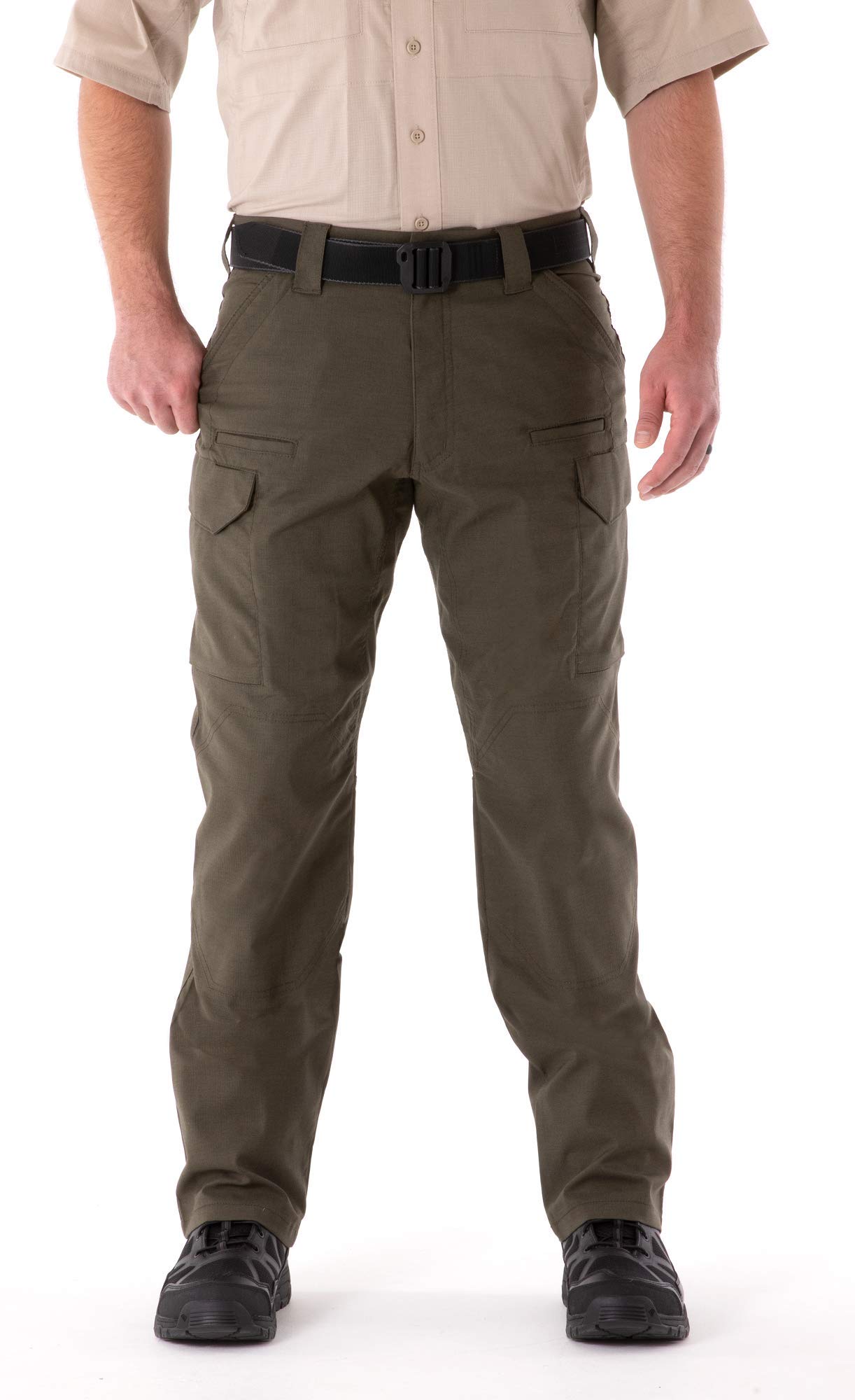 First Tactical V2 Men's Tactical Pants with Micro Ripstop Fabric - Durable & Lightweight for Outdoor, Hiking & Workwear | Tactical Gear for Men