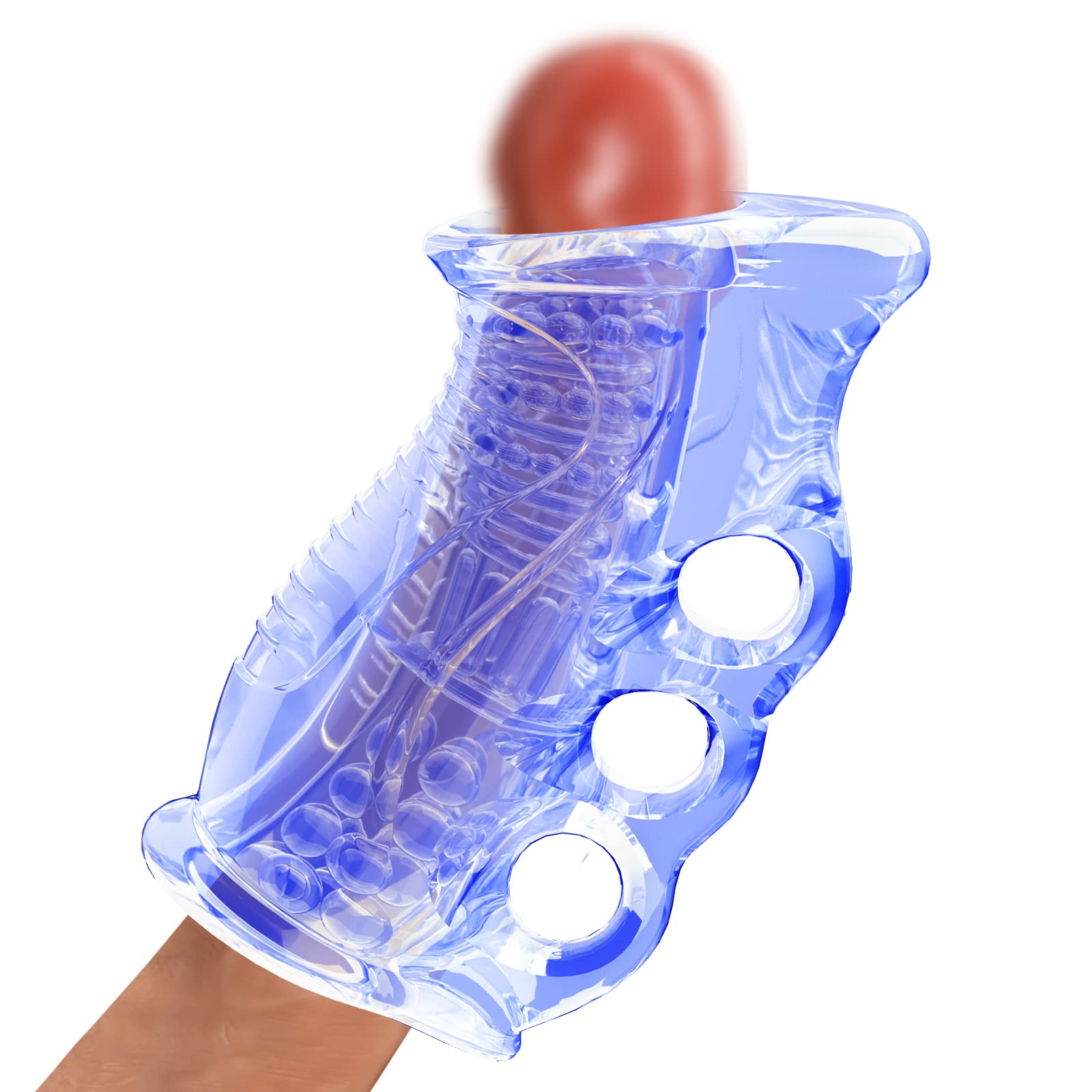 Premium Male Masturbator - Realistic Pocket Pussy Stroker & Anal Doll for Men | Oral Handjob & Glans Training Tool | Penis Massager with Open-Ended Sleeve | Perfect for Solo Play, Couples Fun & Discreet Pleasure