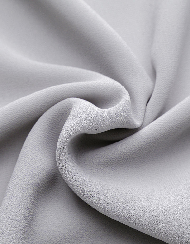 Elegant Chiffon Shawl in Shades of Gray - Lightweight Scarf Wrap for Women - Perfect for Weddings, Parties & Evening Events