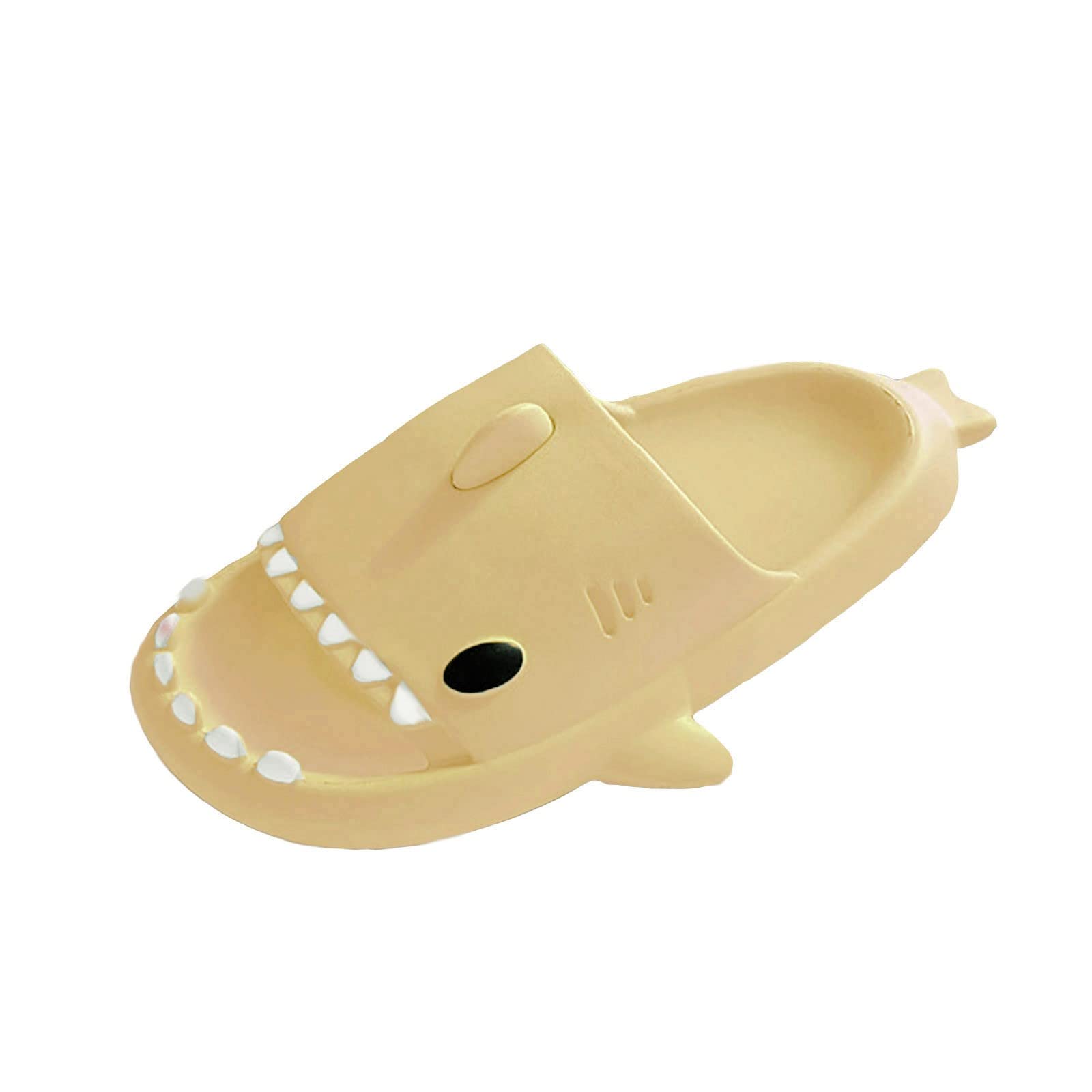 Women's Comfortable Soft-Soled Sandals & Slippers - Lightweight Home, Bathroom, Summer Slippers for Women & Toddler Girls | Shark Design, Perfect for Indoor Relaxation, Beach Wear & Casual Outings