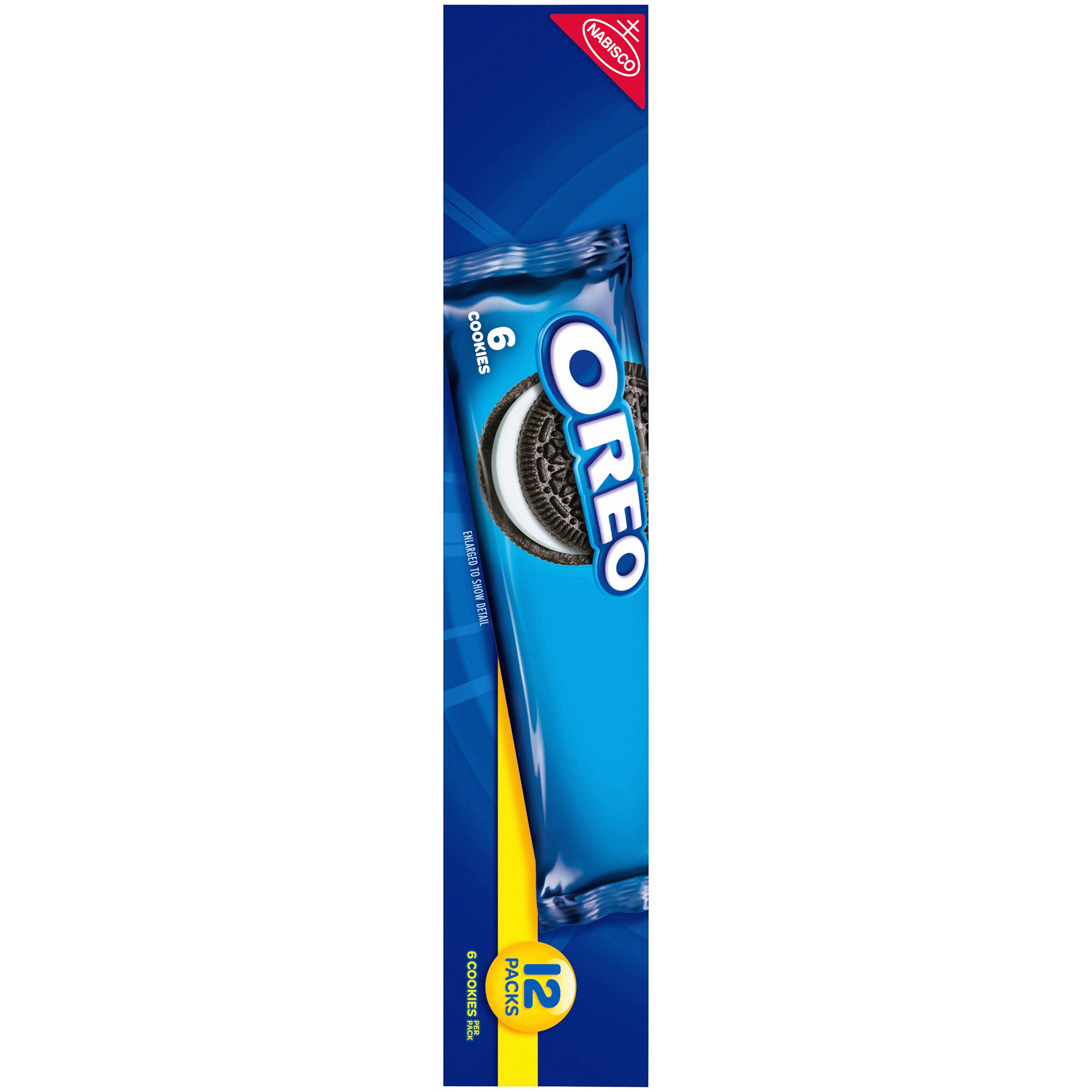 OREO Chocolate Sandwich Cookies, 12 Pack (2.4 oz Each) - Perfect for School Lunch Boxes, Office Snacks & Afternoon Tea Treats