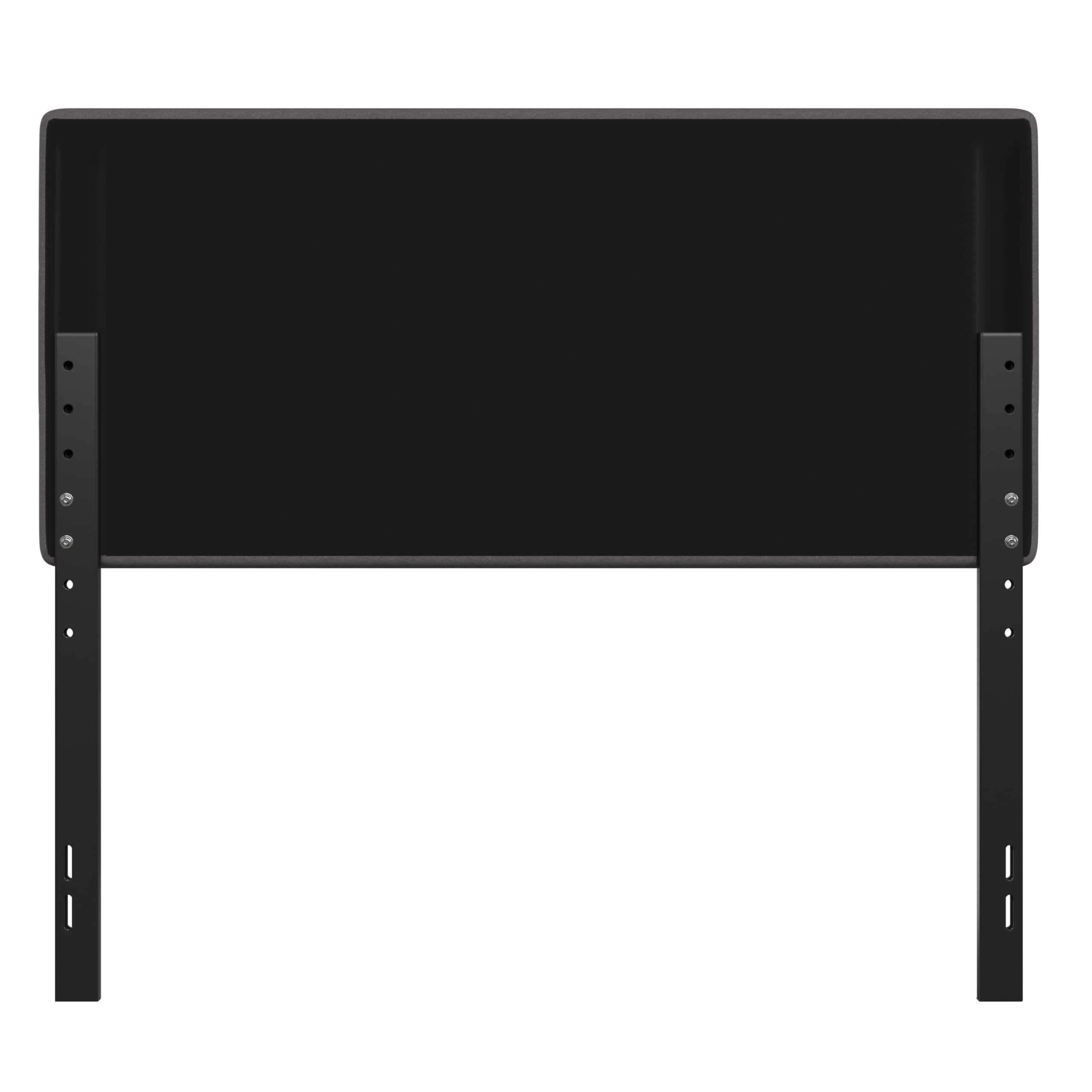 Emma & Oliver Gannon Full Size Upholstered Headboard - Adjustable Height Gray Fabric Bed Headboard - Easy 30-Min Assembly - Fits Most Bed Frames (Bed Frame Not Included) - Perfect for Master Bedrooms, Guest Rooms & Apartment Decor
