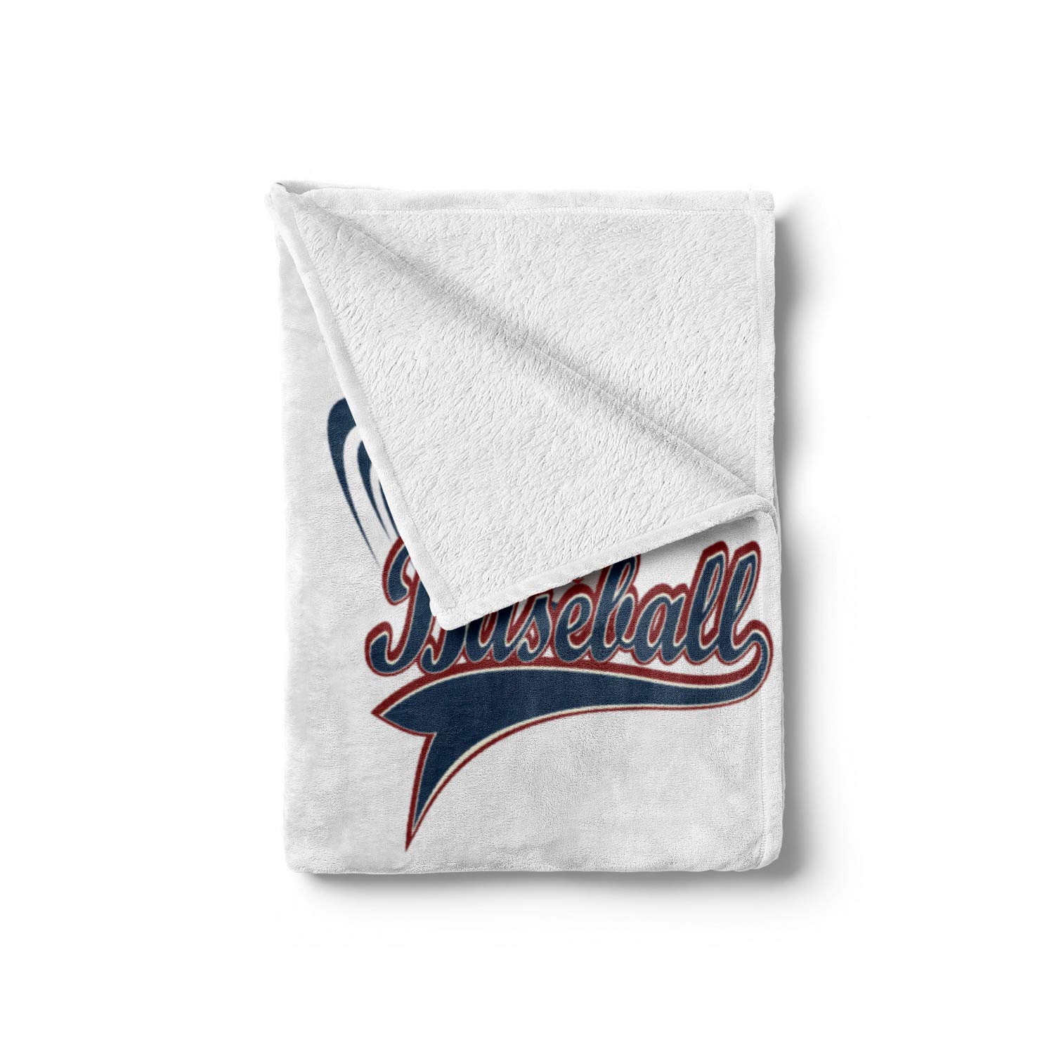 Ambesonne Baseball Sports Throw Blanket - 60