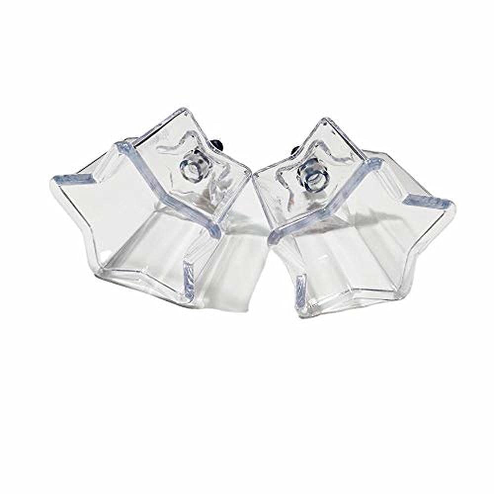 24PCS Star Shape Cupping Therapy Cups - Thickened Reusable Plastic Cupping Set for Pain Relief, Detox & Beauty - Perfect for Home Spa, Massage Therapy & Wellness Treatments