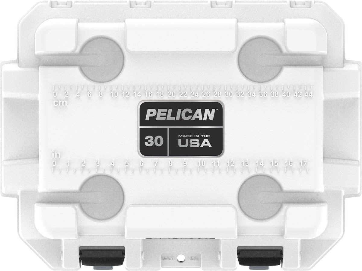 Pelican 30QT Elite Cooler - Premium Heavy Duty Rotomolded Ice Chest for Camping, Fishing, Hunting & Outdoor Adventures - Keeps Ice for Days - Airtight & Watertight Design