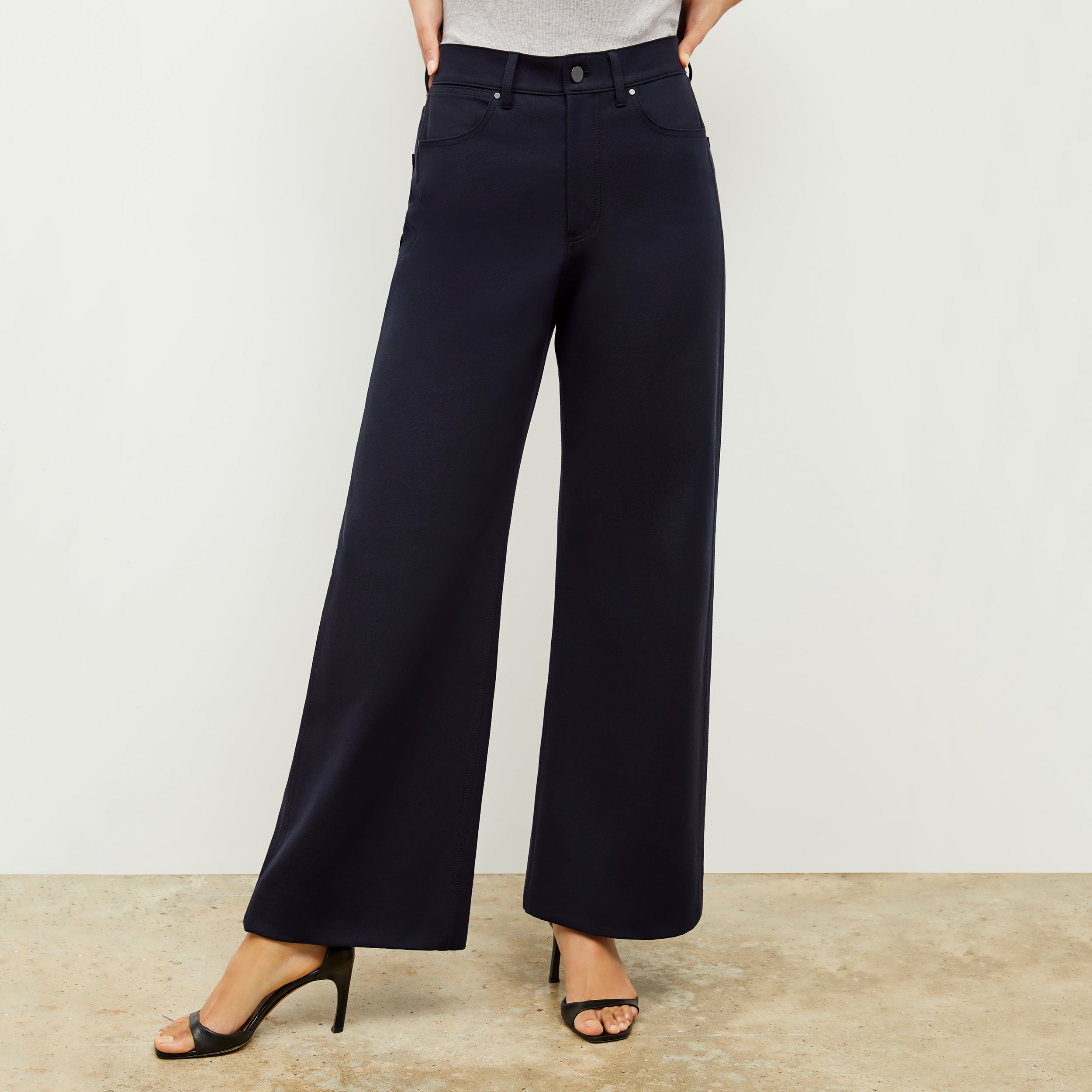 Milo Wide Leg Jeans for Women - Eco-Friendly Stretch Denim Pants with Comfortable Fit - Perfect for Casual Outfits, Workwear & Everyday Style