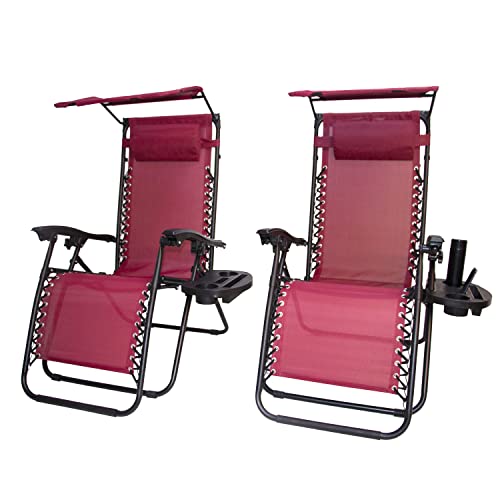 Burgundy With Canopy
