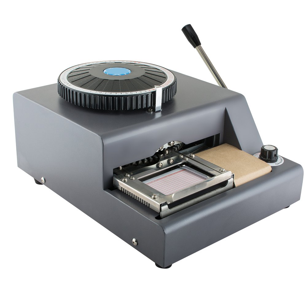 Vinmax Manual Embosser Machine for Gift Cards, Credit Cards & ID - 72 Characters Embossing Printer for PVC & VIP Cards - Perfect for Business, Events & Personal Use (Fast 3-6 Day Shipping)