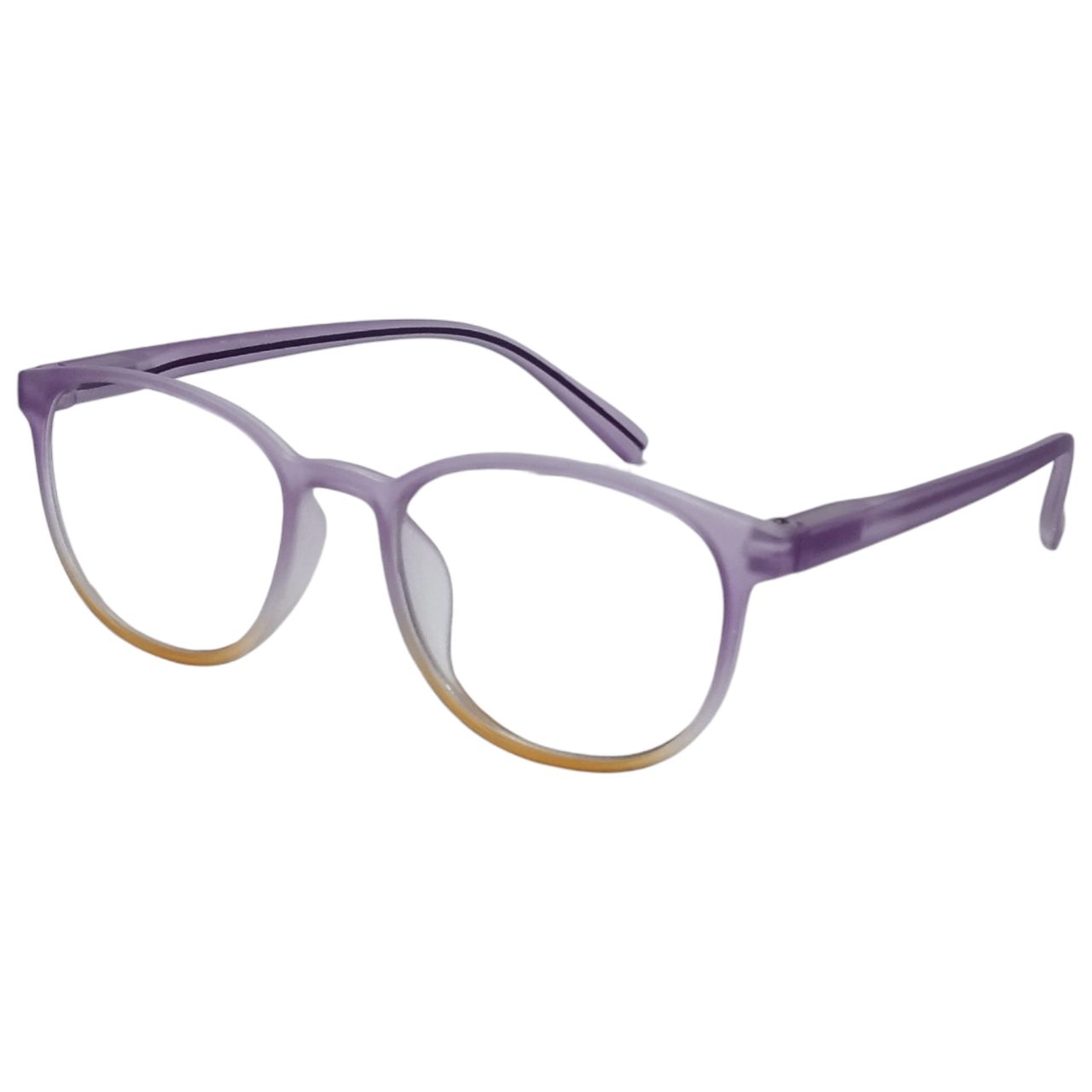 Blue Light Blocking Glasses - Anti Eyestrain Computer Glasses with Rounded Oval Frosted Frame for Men & Women - Perfect for Office, Gaming, and Screen Time