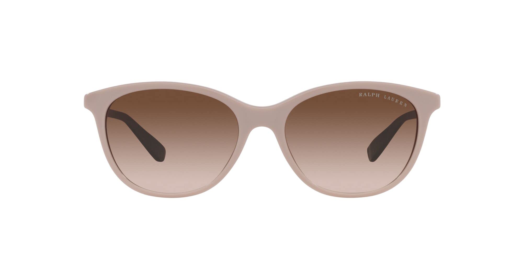 Ralph Lauren Women's RL8198U Cat Eye Sunglasses - Gradient Brown, 55mm Universal Fit - Stylish UV Protection for Outdoor Activities, Beach & Driving
