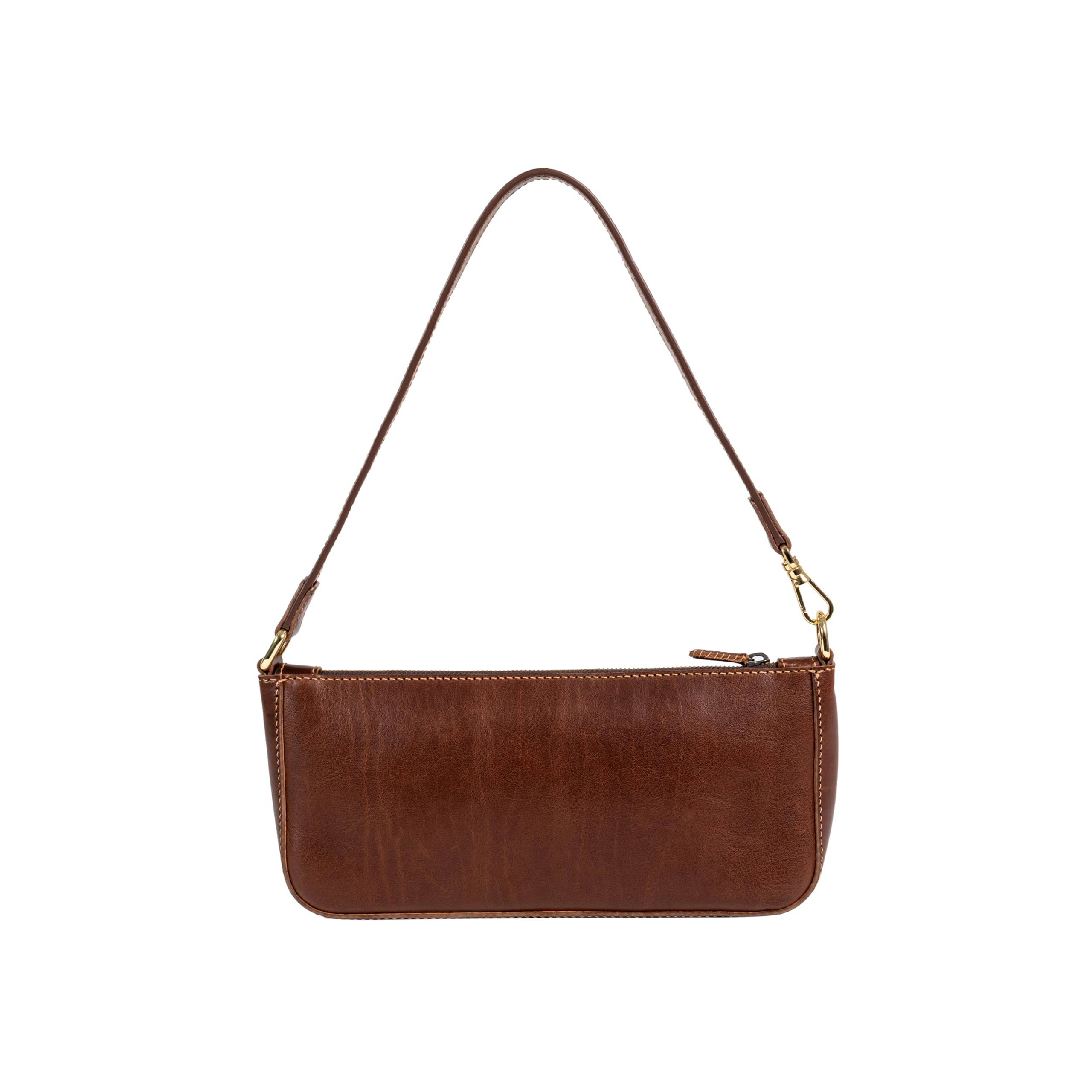 Premium Leather Shoulder Bag - Camilia Crossbody Bag in Dark Brown for Women | Stylish & Durable Handbag for Work, Travel & Everyday Use