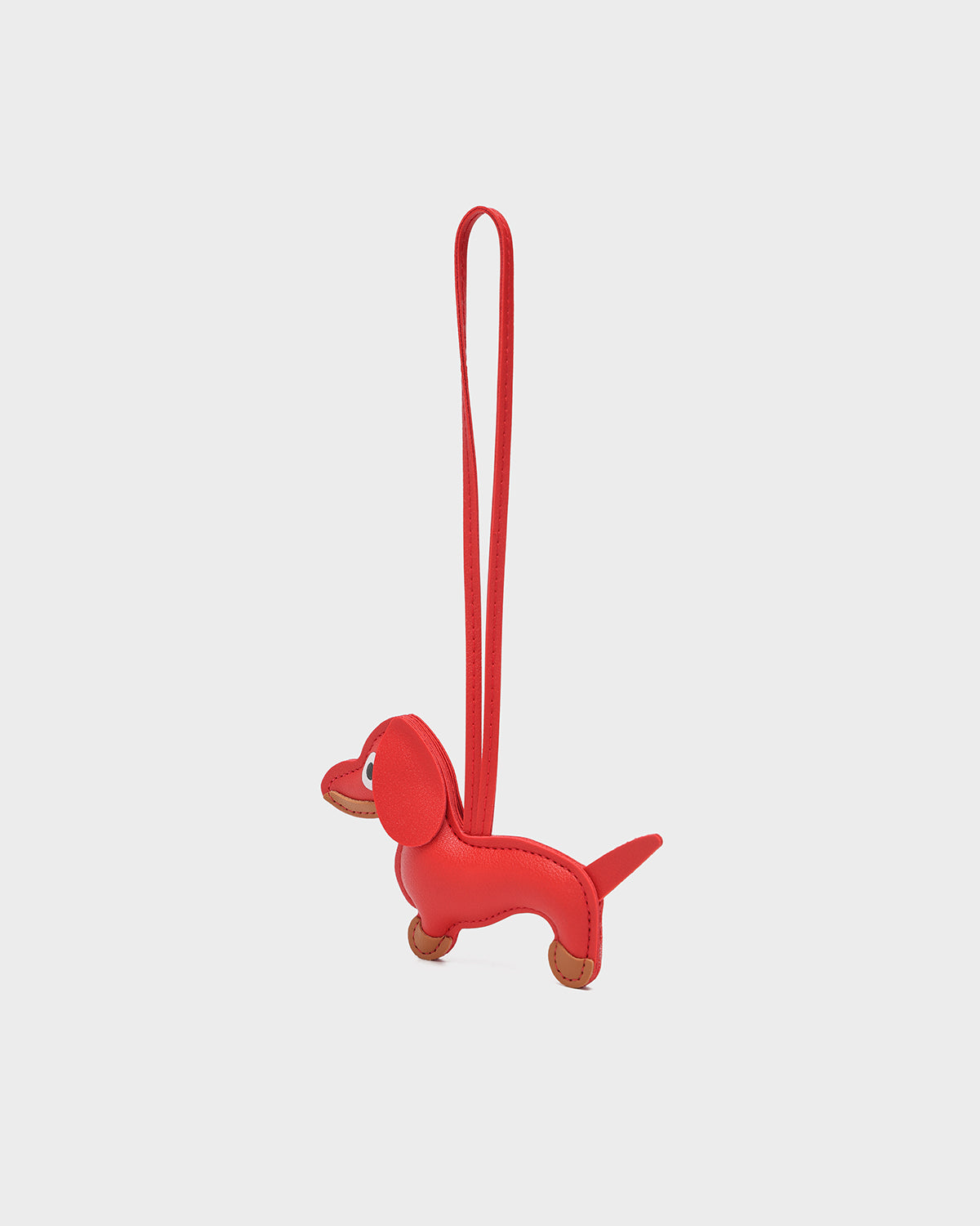 Red Dog Bag Charm - Cute Pet Accessory for Collars, Leashes & Backpacks | Perfect for Dog Lovers & Outdoor Adventures
