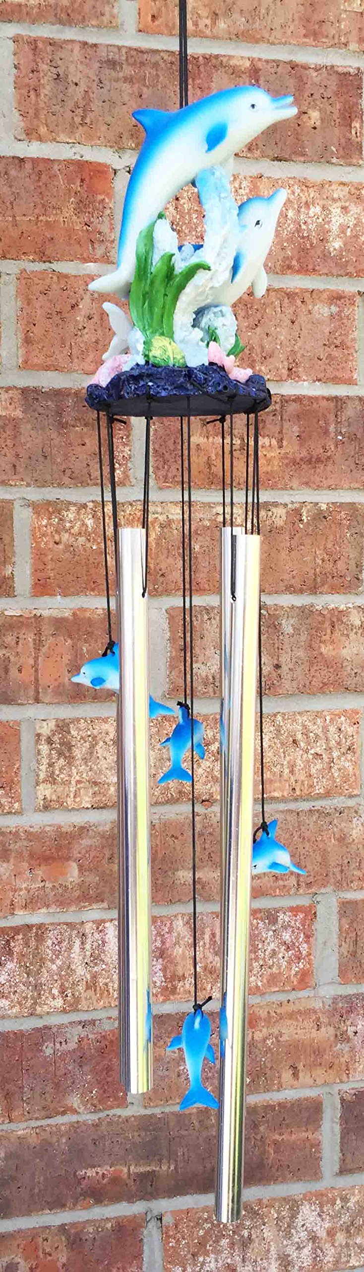 Ocean Dolphin Wind Chime - Relaxing Patio Decor for Home & Garden